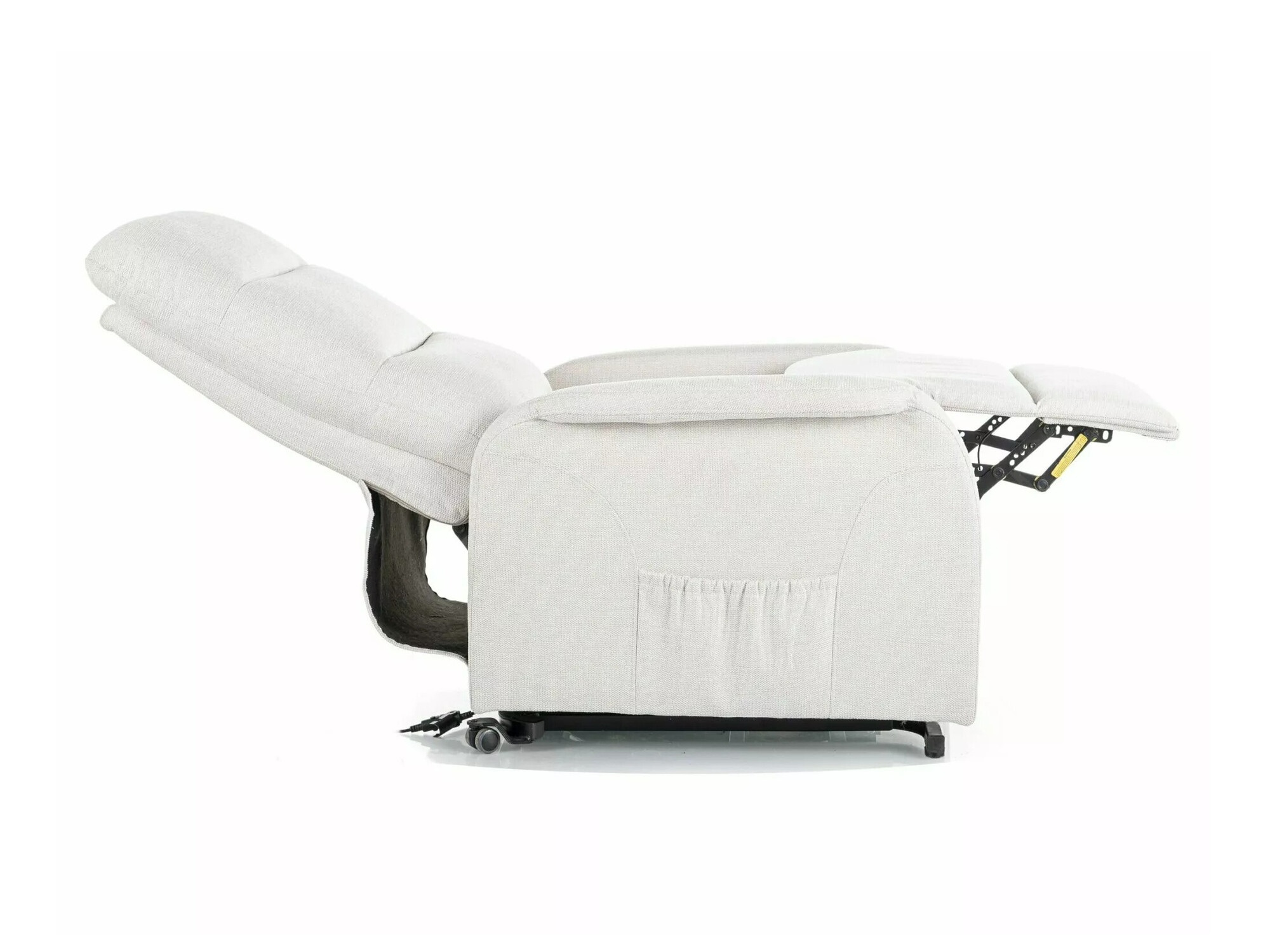 Fotelj s počivalnikom Detroit 722 (Krema)