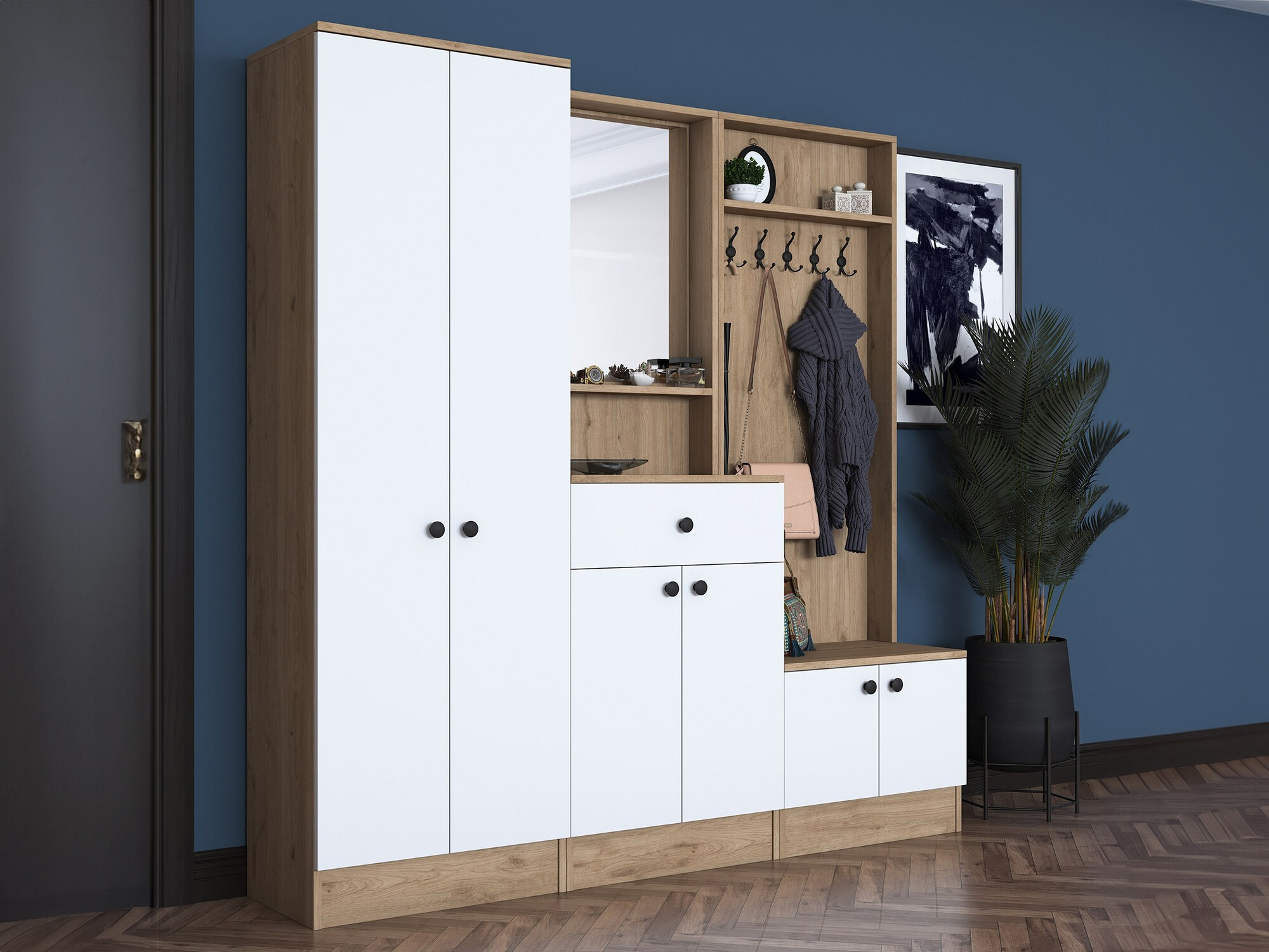 Komplet za predsobo Kailua 2476