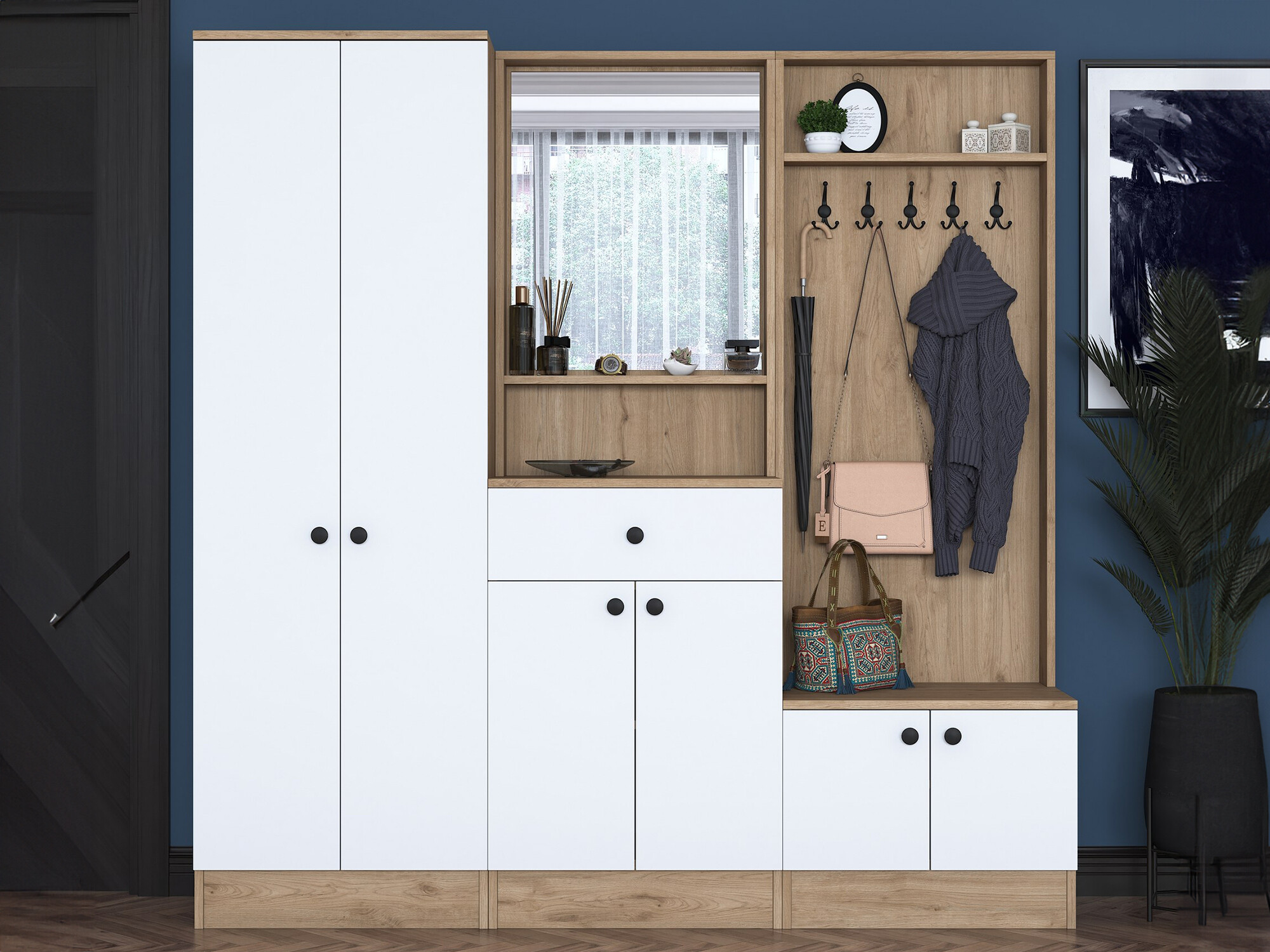 Komplet za predsobo Kailua 2476