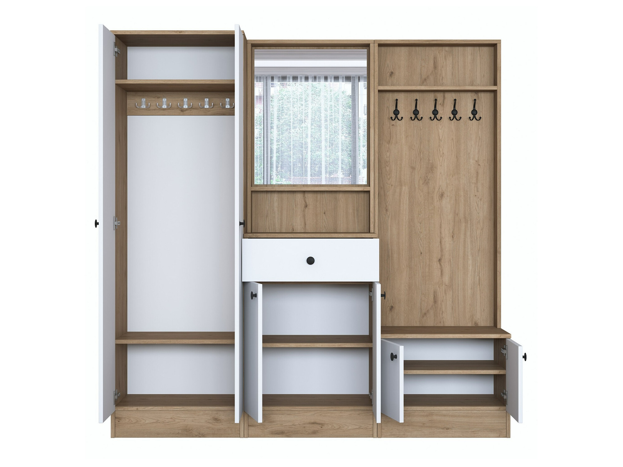 Komplet za predsobo Kailua 2476