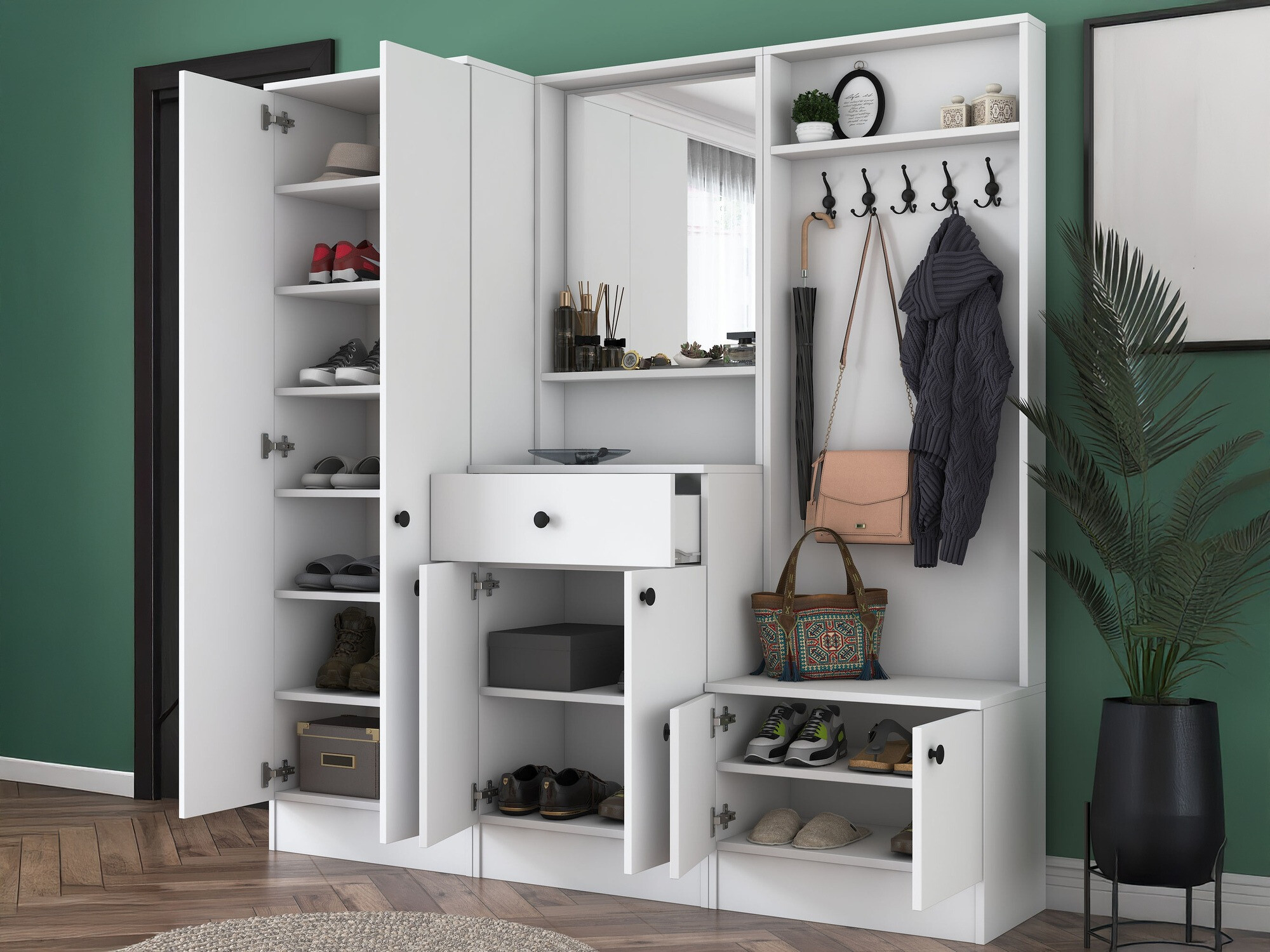 Komplet za predsobo Kailua 2477