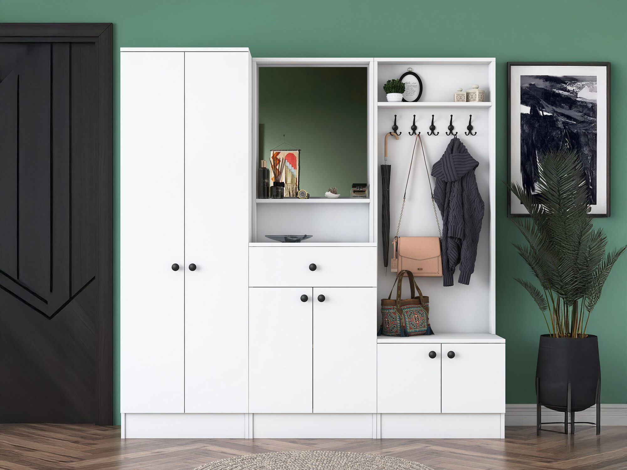 Komplet za predsobo Kailua 2477