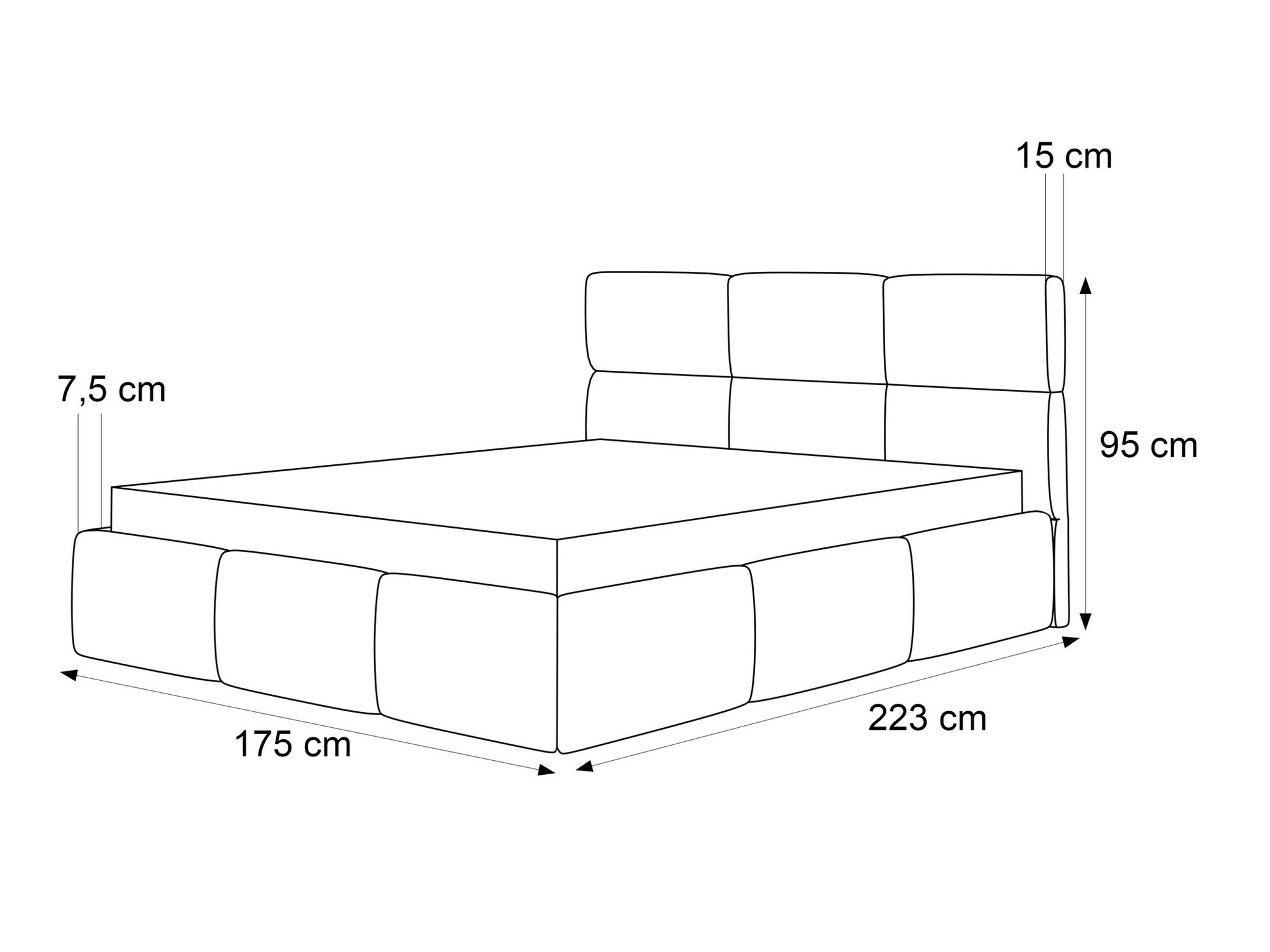 Postelja Martinez 118 (Coral 70)