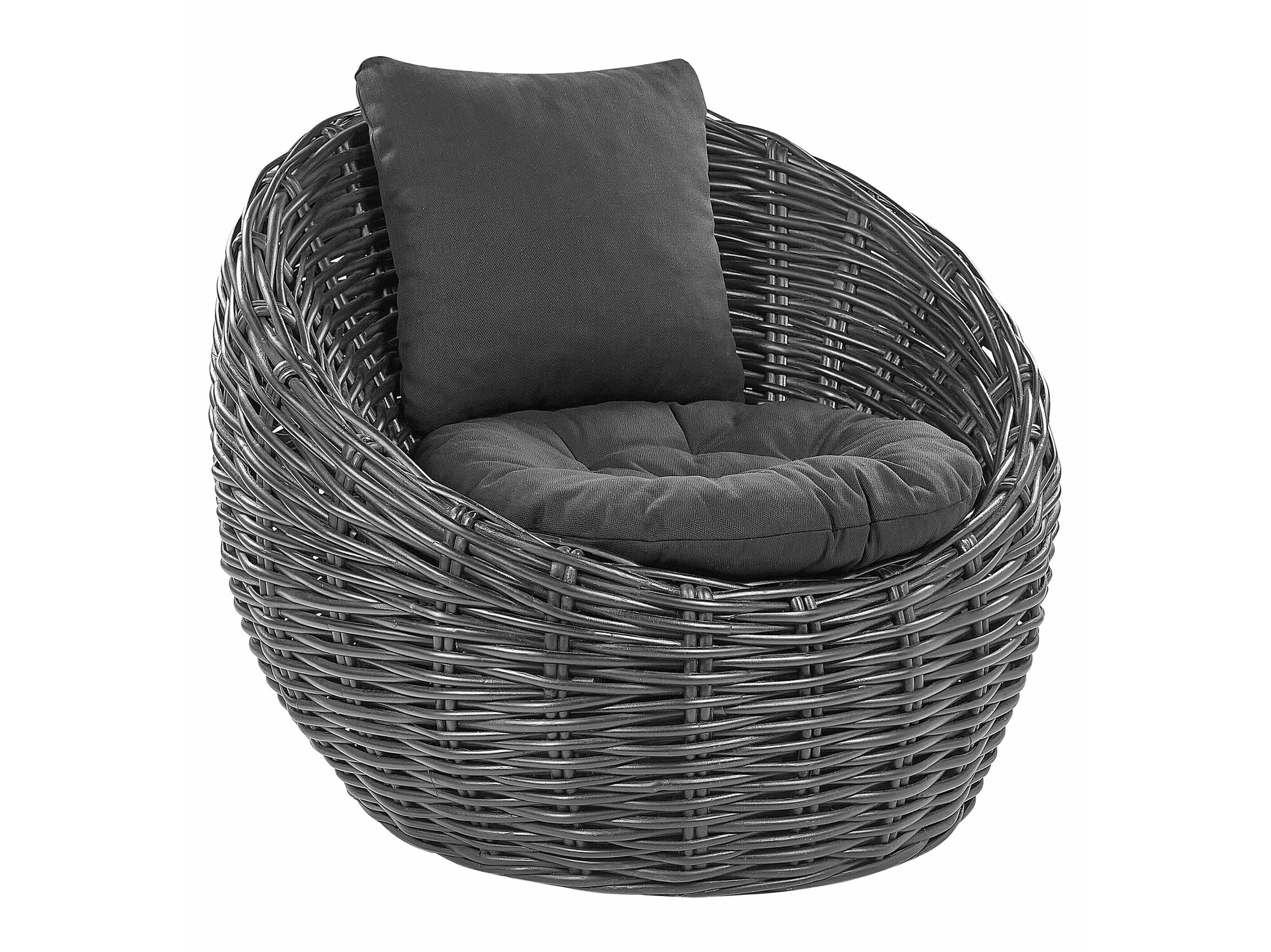 Vrtni fotelj Berwyn 2598 (Črna)