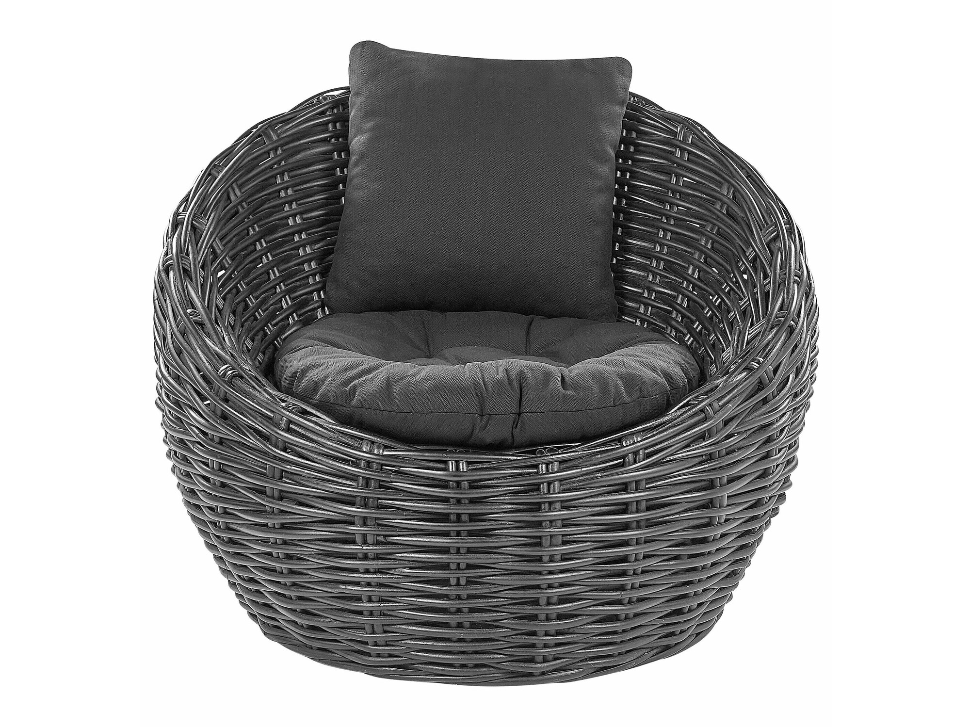 Vrtni fotelj Berwyn 2598 (Črna)