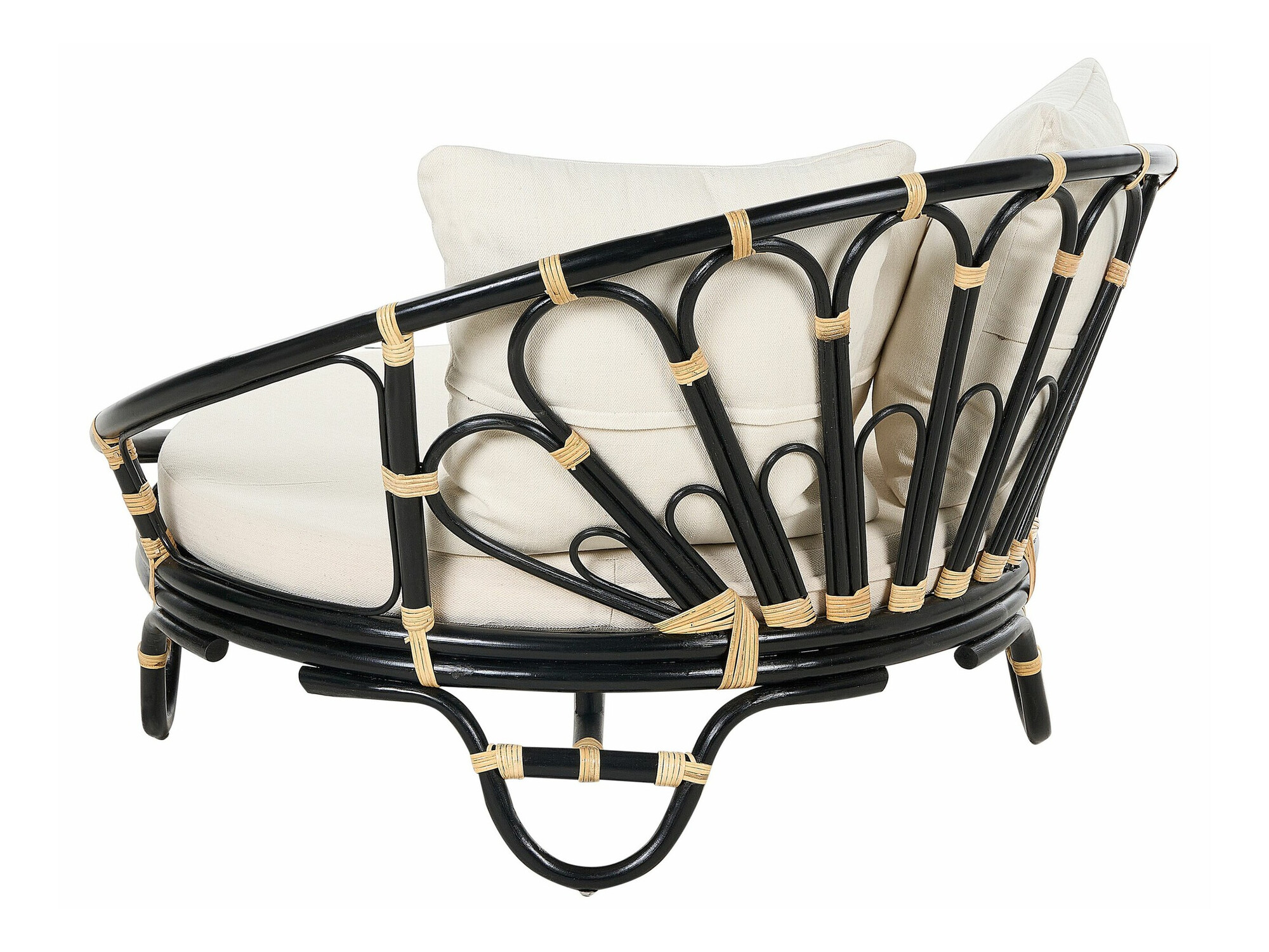 Vrtni fotelj Berwyn 2600 (Črna)