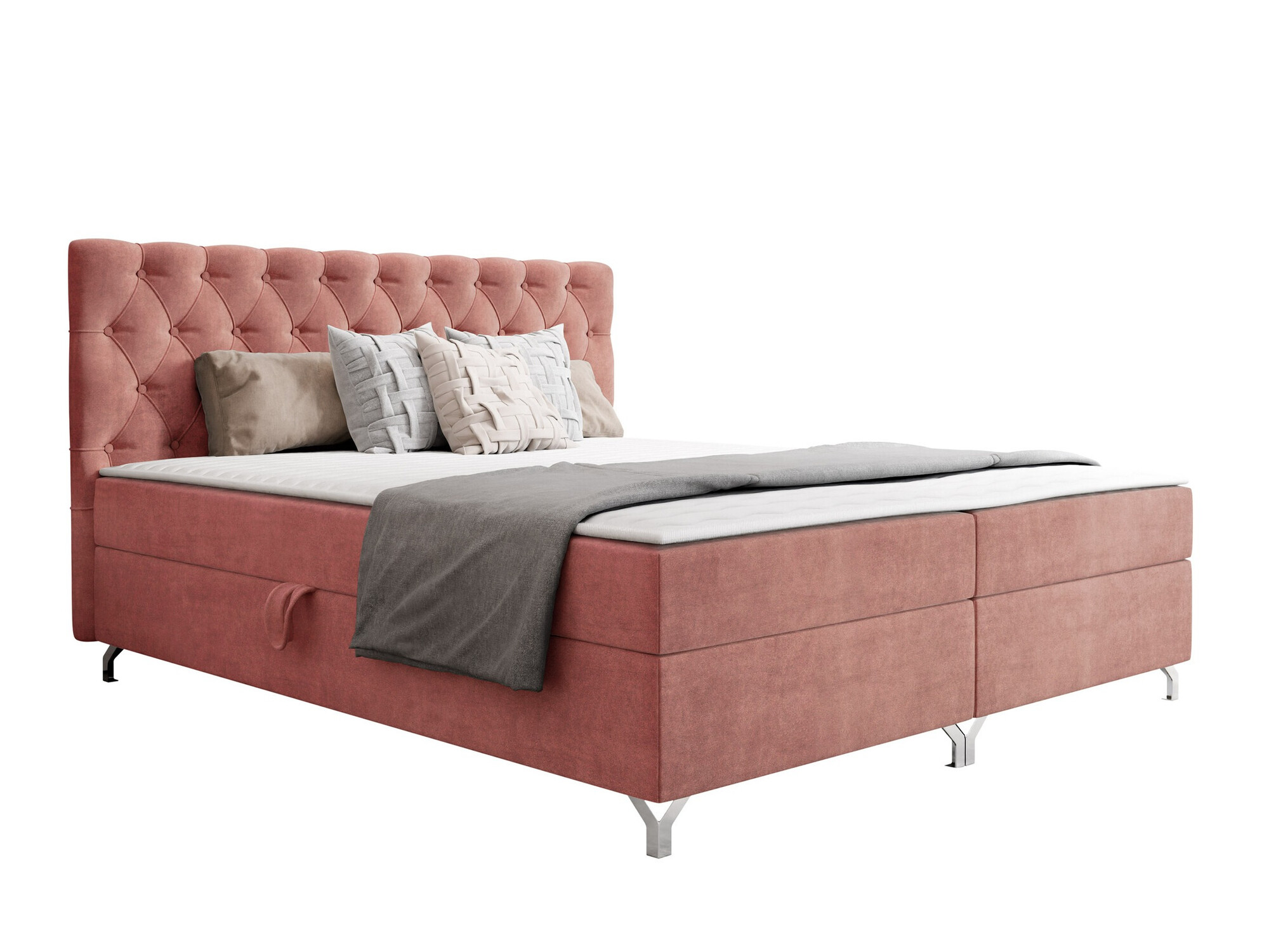 Boxspring postelja Memphis 141 (Manila 29)