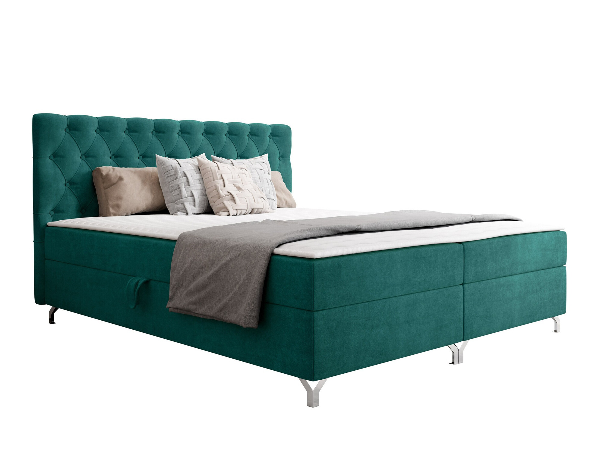 Boxspring postelja Memphis 141 (Manila 37)