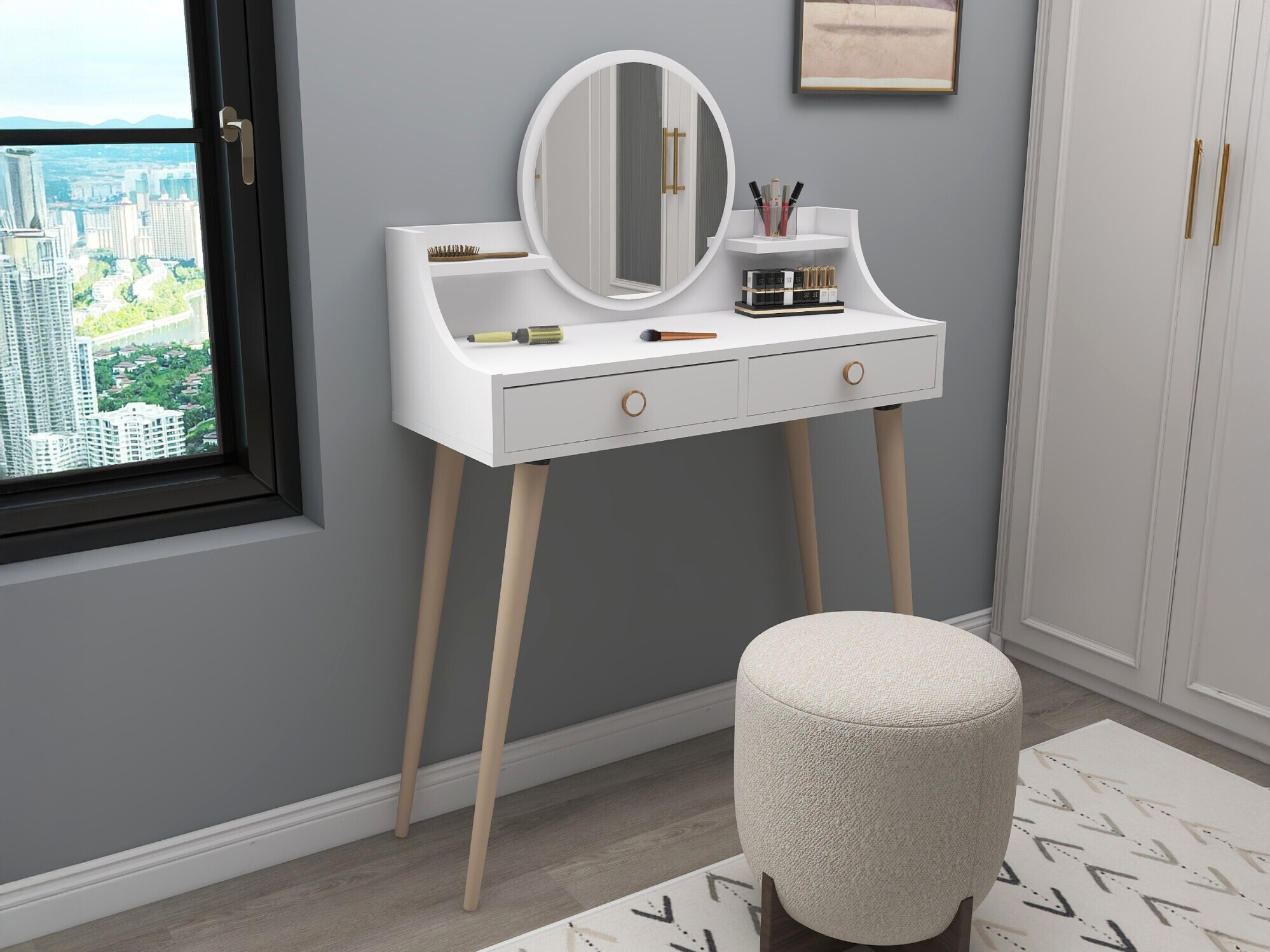 Toaletna mizica Kailua 2465