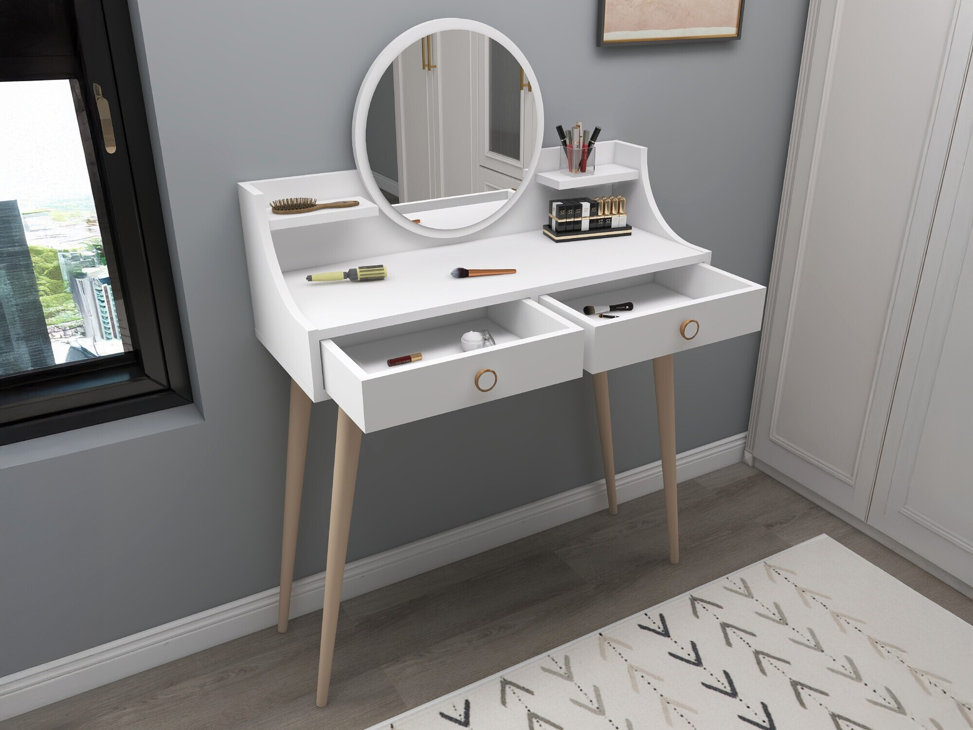 Toaletna mizica Kailua 2465