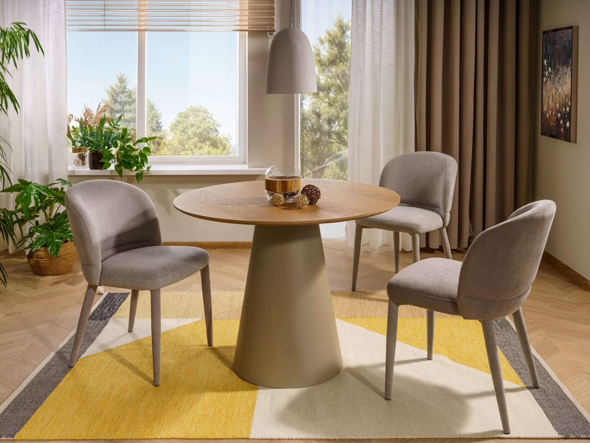 Miza Detroit 733 (Hrast + Kašmir)