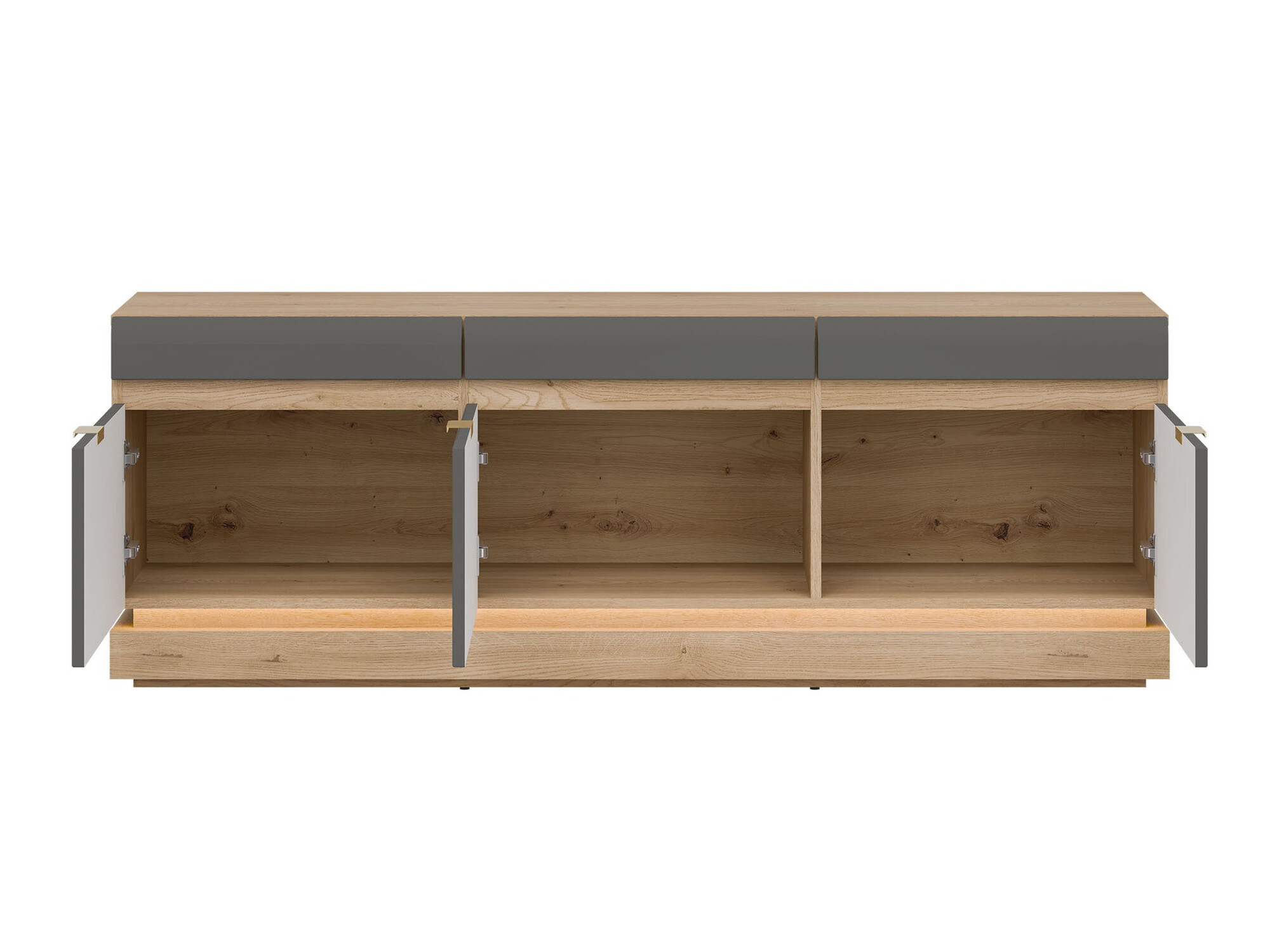 TV-omarica Teselbu 100 (Siva + Torro hrast)