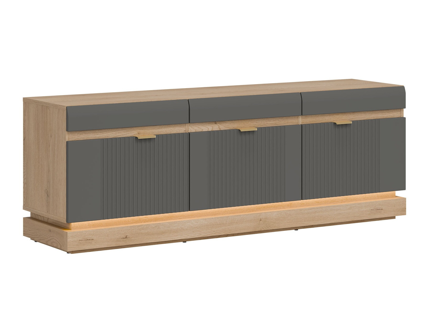 TV-omarica Teselbu 100 (Siva + Torro hrast)