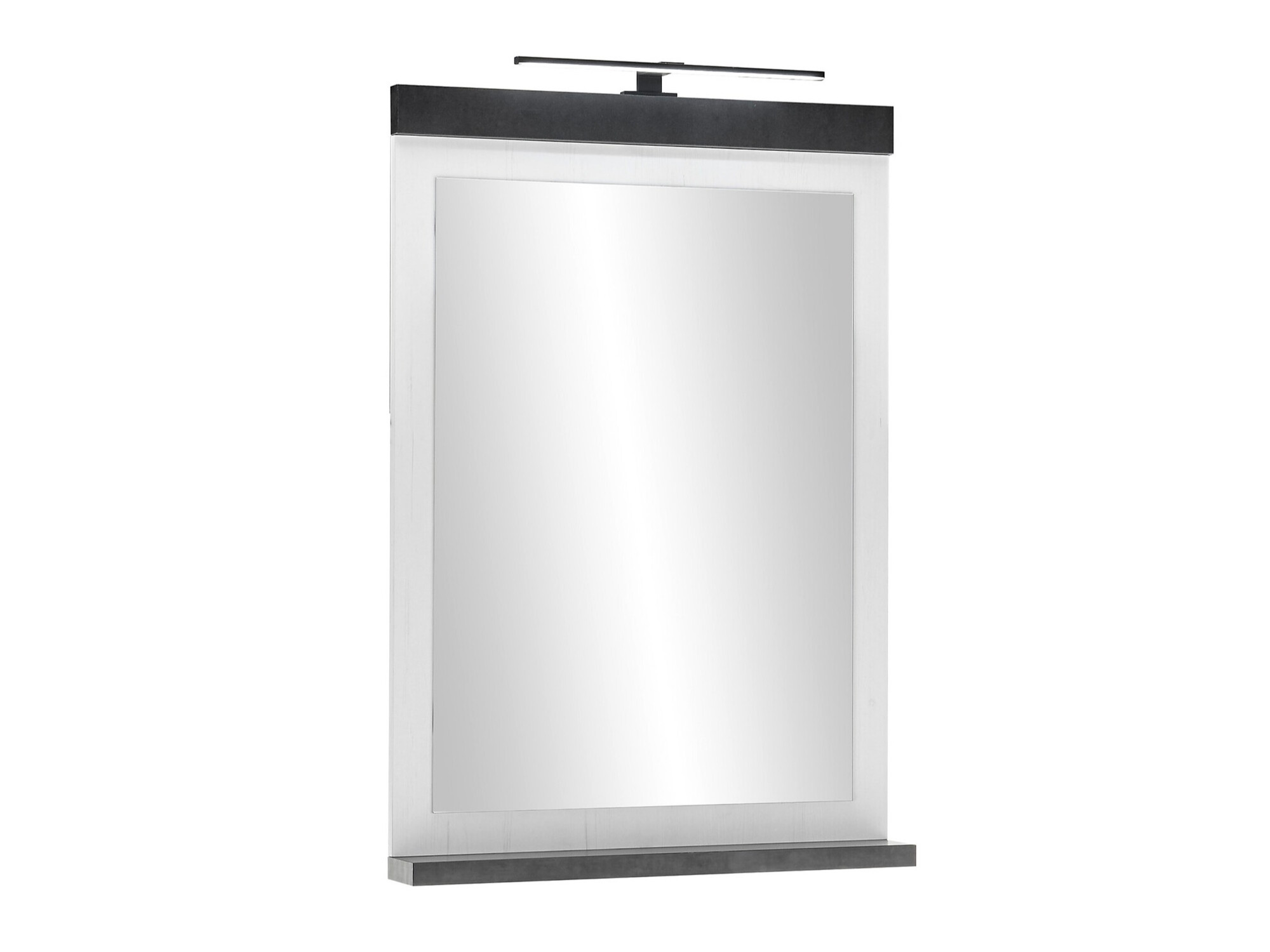 Kopalniško ogledalo Cirtale 135 (Beljen bor + Antracit)