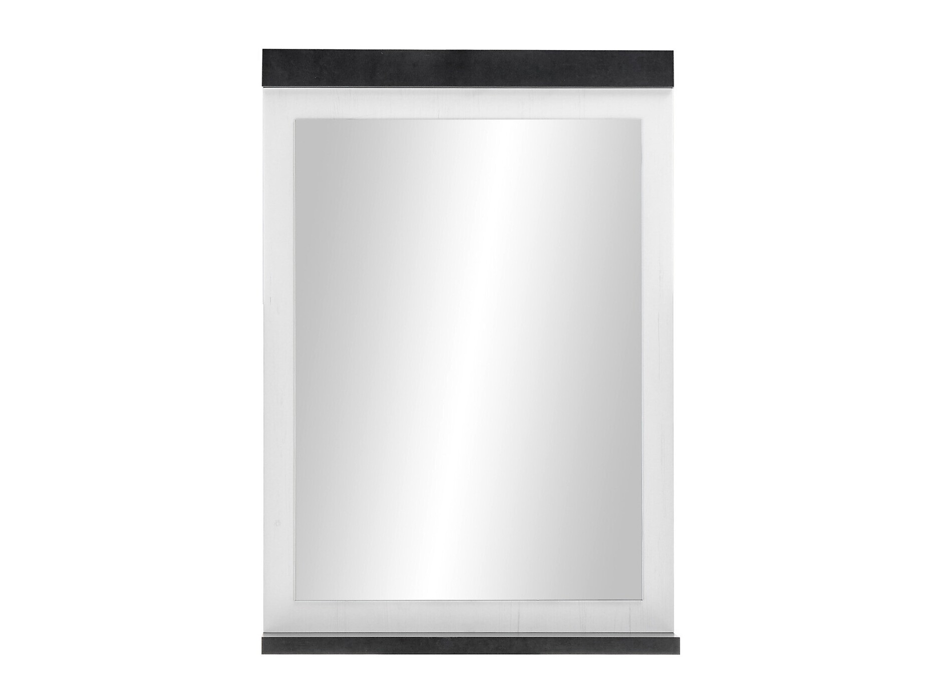 Kopalniško ogledalo Cirtale 135 (Beljen bor + Antracit)