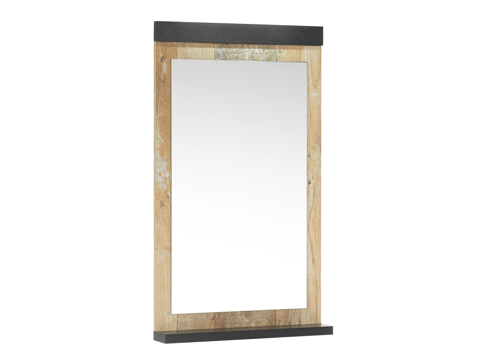 Kopalniško ogledalo Cirtale 135 (Rustikalen les + Antracit)