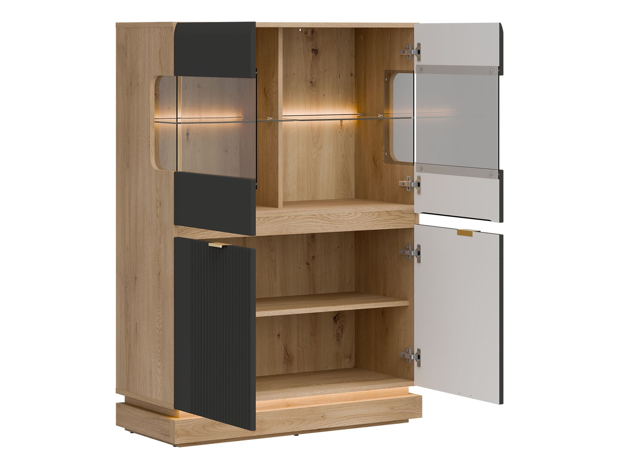 Omarica Teselbu 105 (Antracit + Hrast)