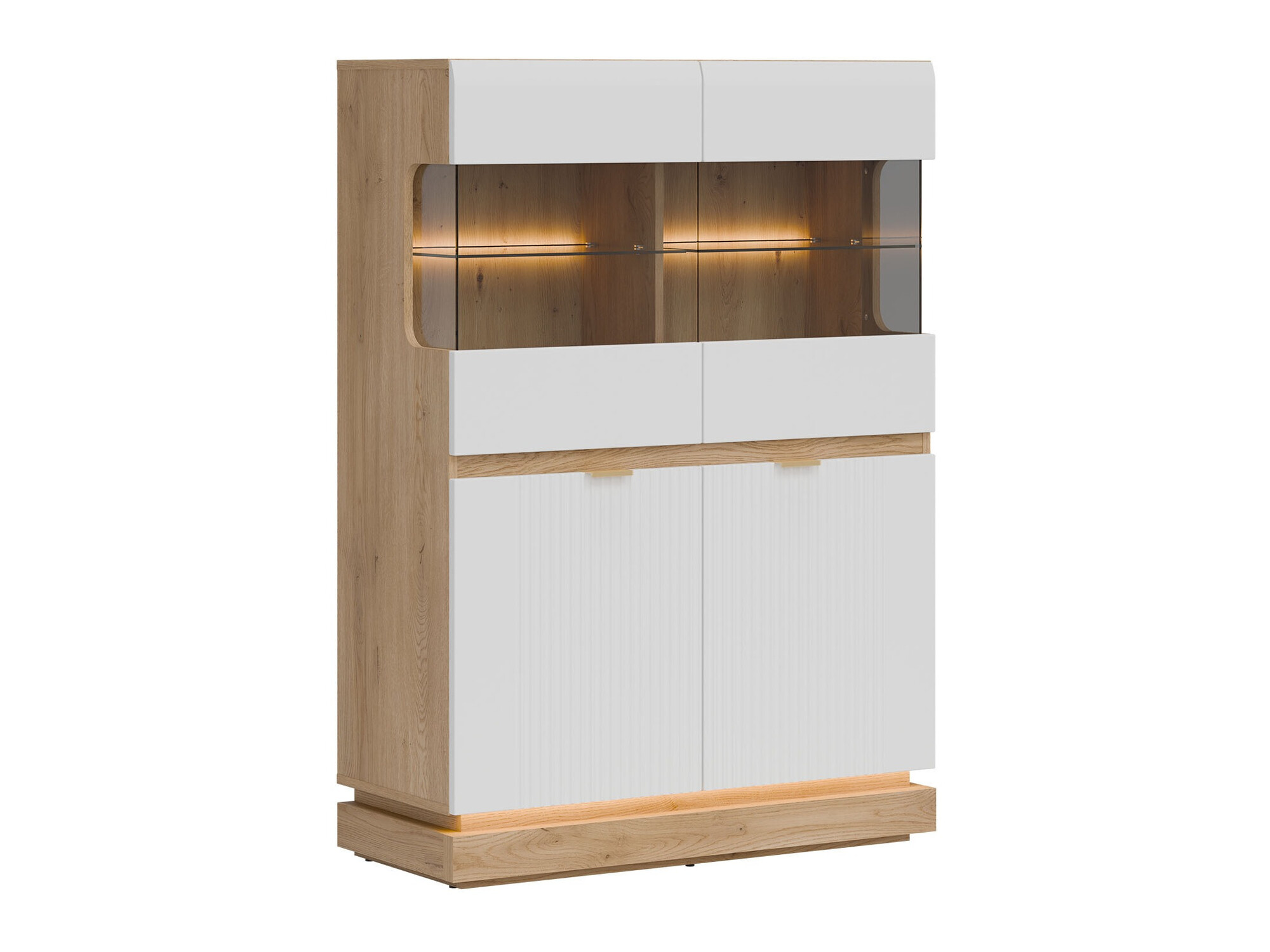 Omarica Teselbu 105 (Bela + Hrast)
