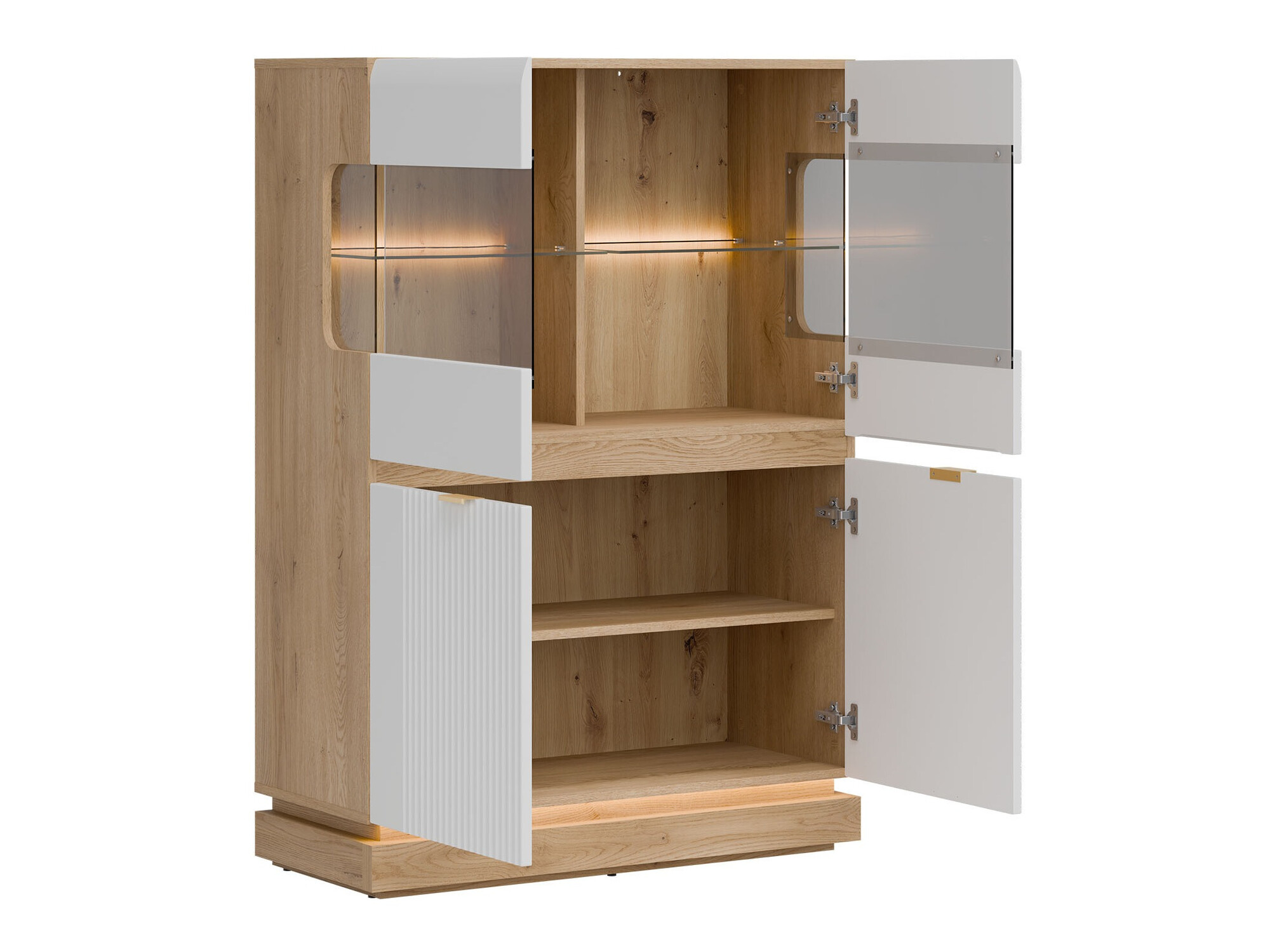 Omarica Teselbu 105 (Bela + Hrast)