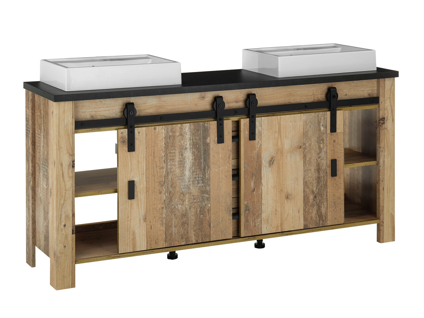 Kopalniški komplet Cirtale 137 (Rustikalen les + Antracit)