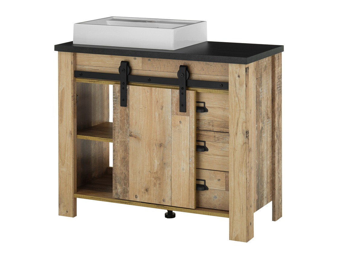 Kopalniški komplet Cirtale 138 (Rustikalen les + Antracit)