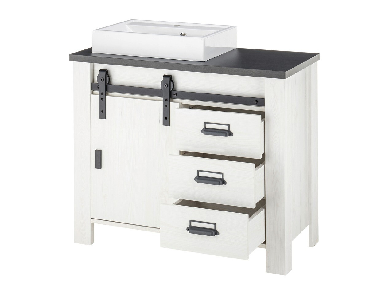 Kopalniški komplet Cirtale 139 (Beljen bor + Antracit)