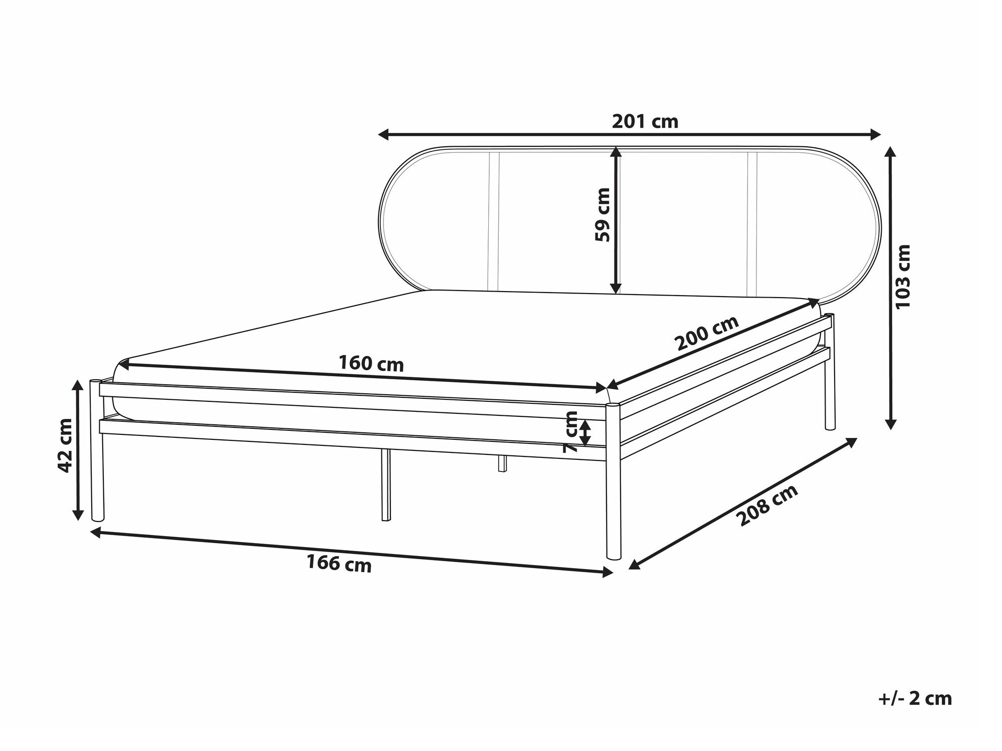 Postelja Berwyn 2615