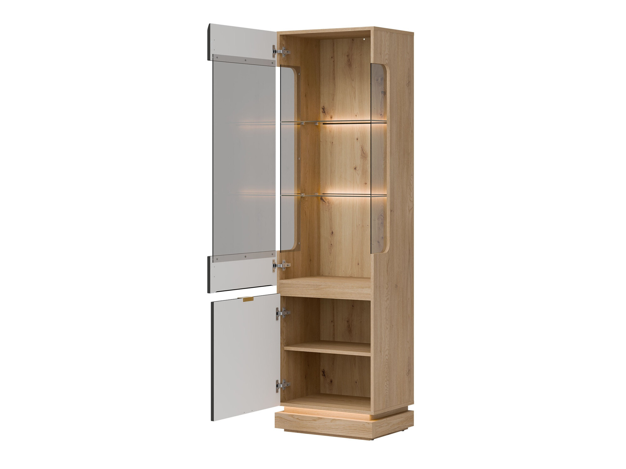 Regal Teselbu 109 (Antracit + Hrast)