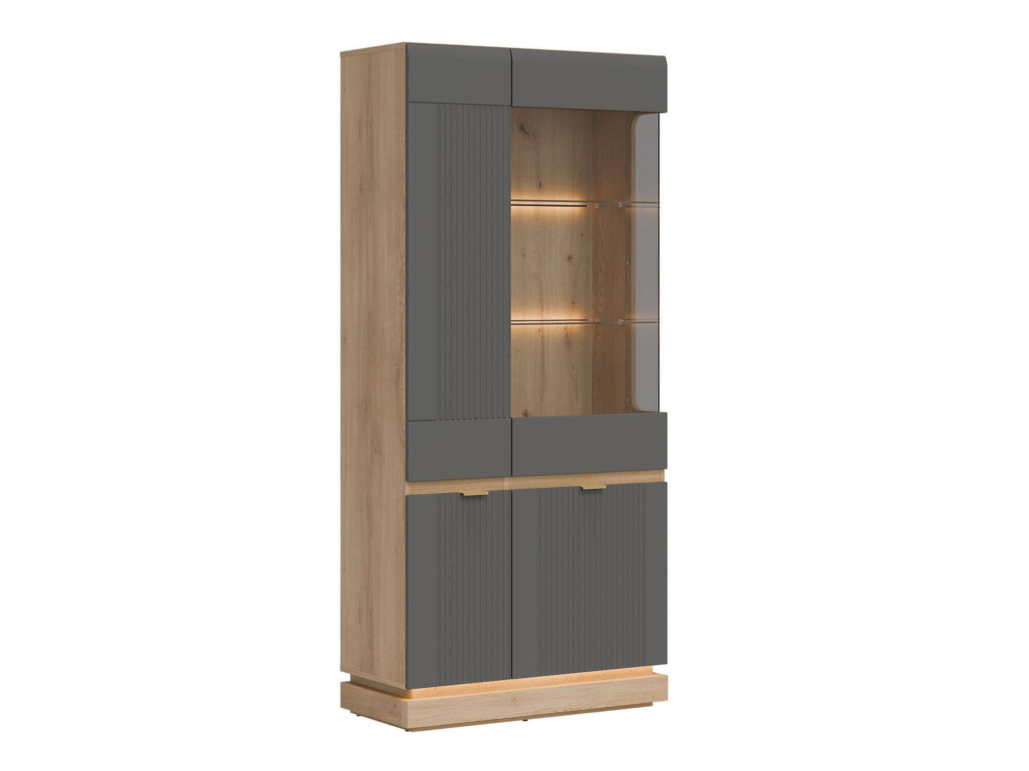 Regal Teselbu 111 (Siva + Hrast)