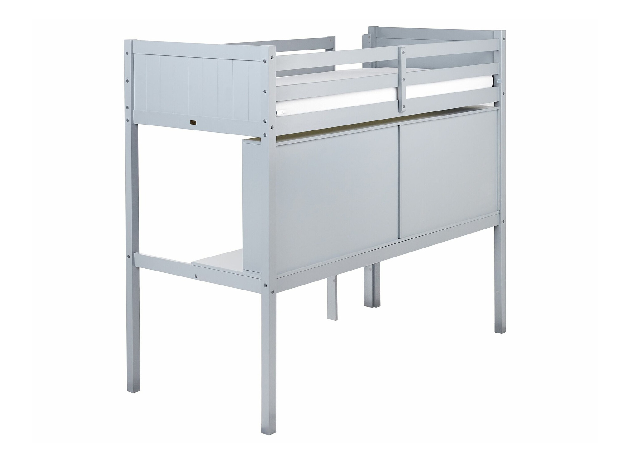 Visoka postelja Berwyn 2614 (Siva)