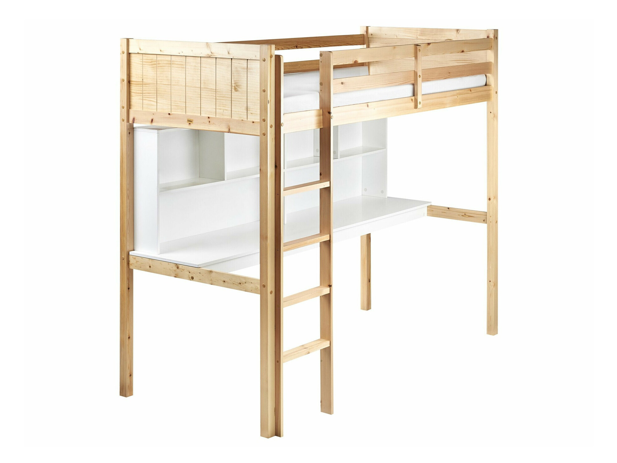 Visoka postelja Berwyn 2614 (Svetlo rjava)