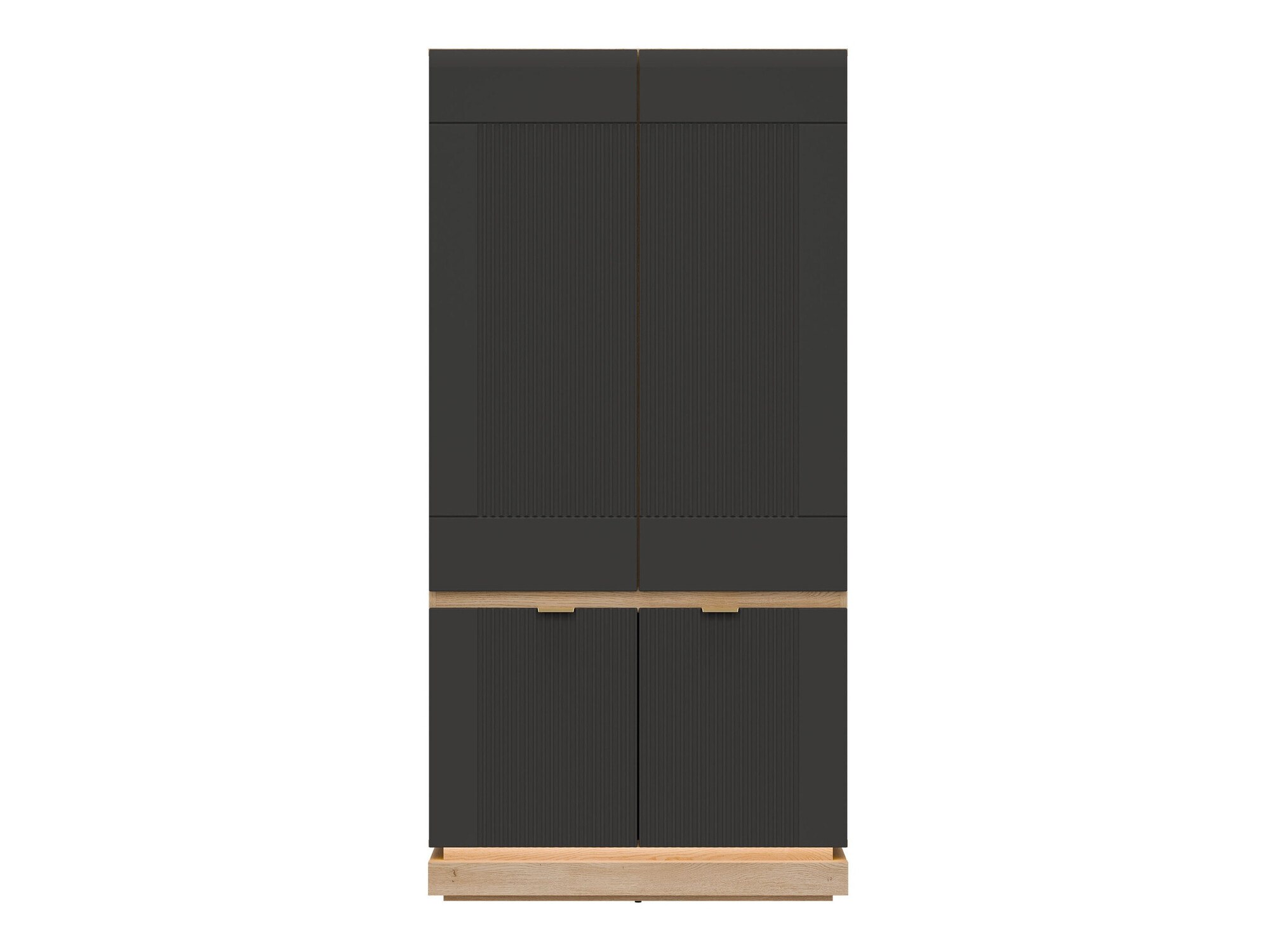Garderobna omara Teselbu 113 (Antracit + Hrast)