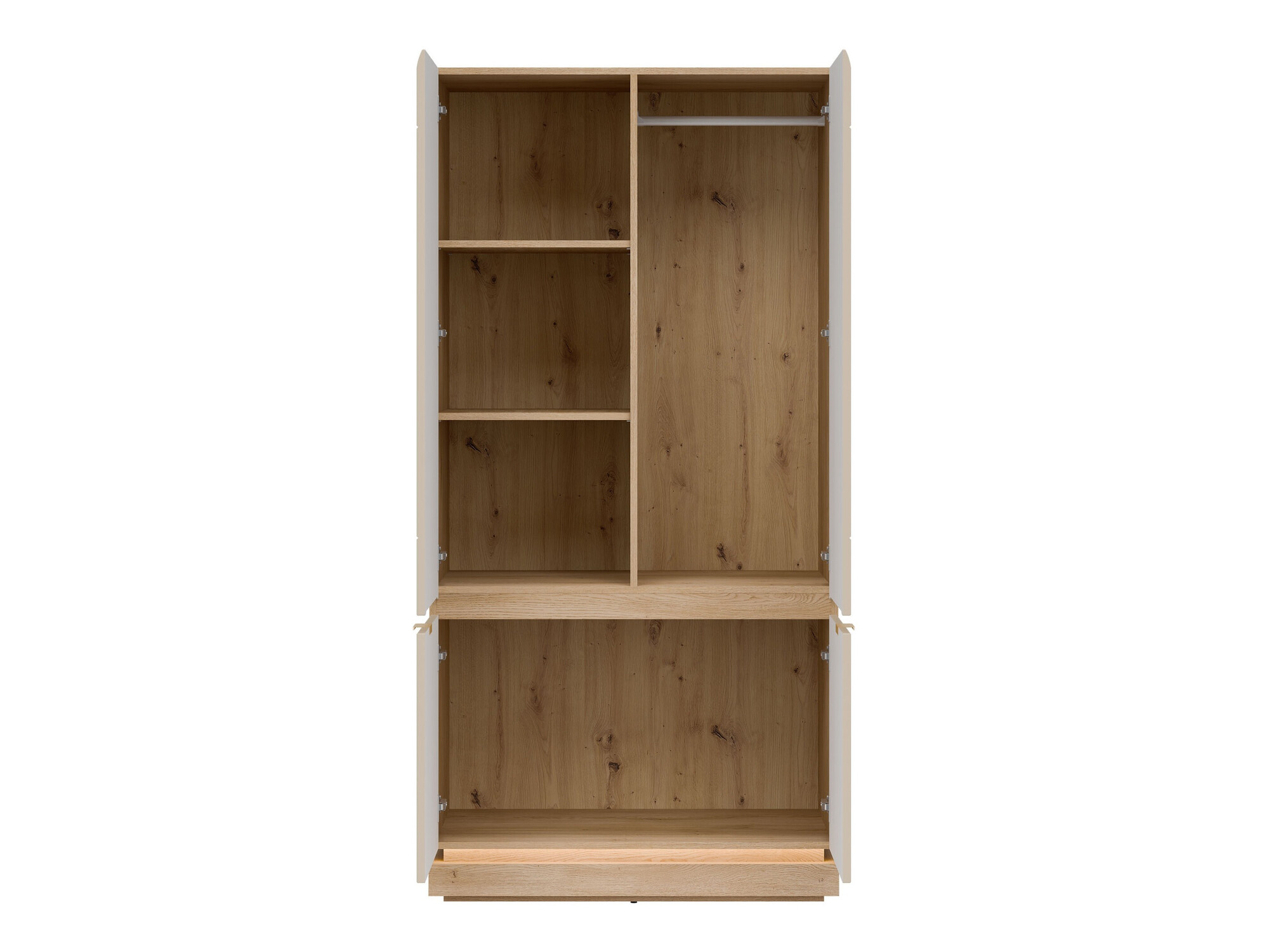 Garderobna omara Teselbu 113 (Kašmir + Hrast)