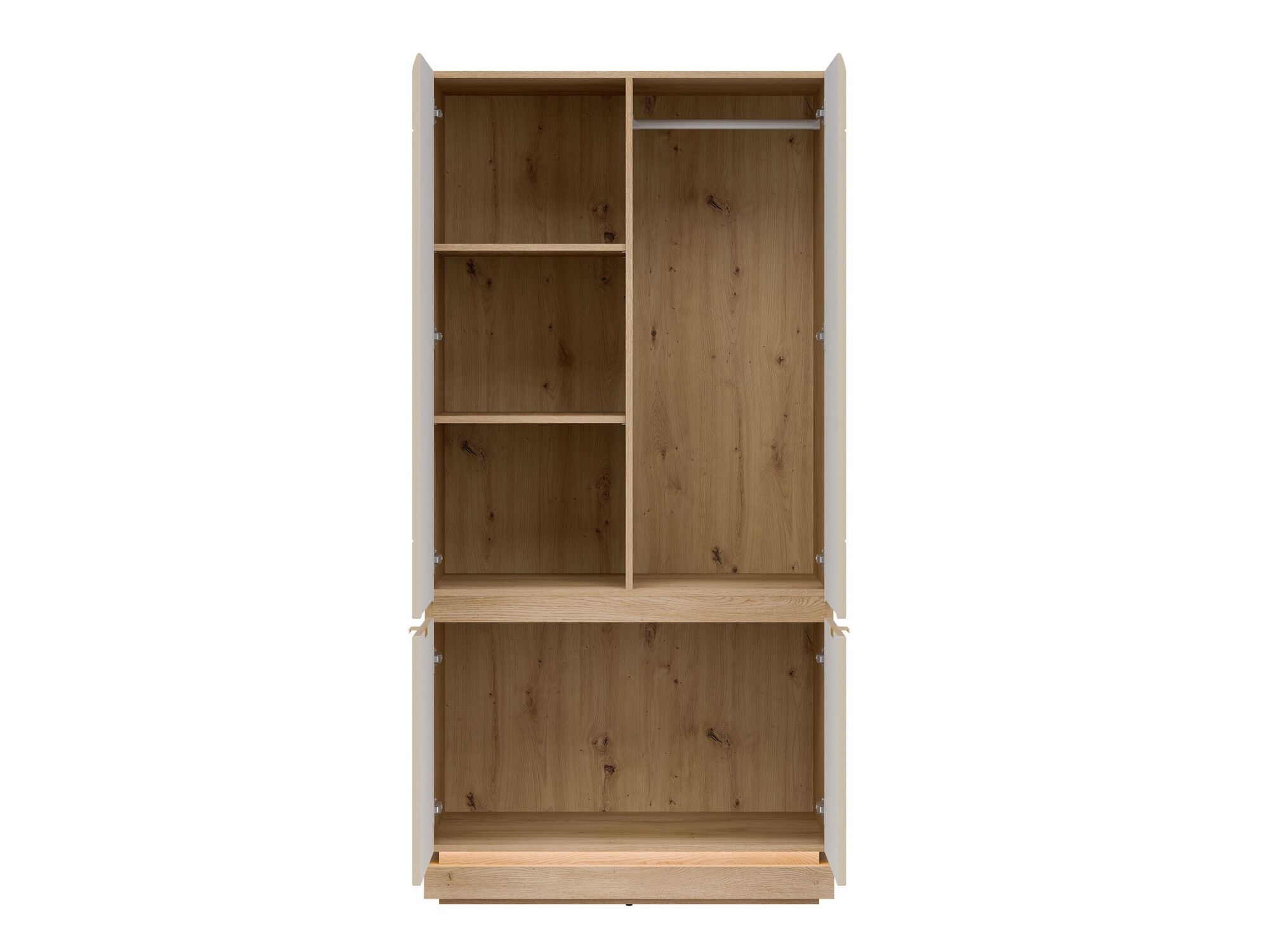 Garderobna omara Teselbu 113 (Kašmir + Hrast)