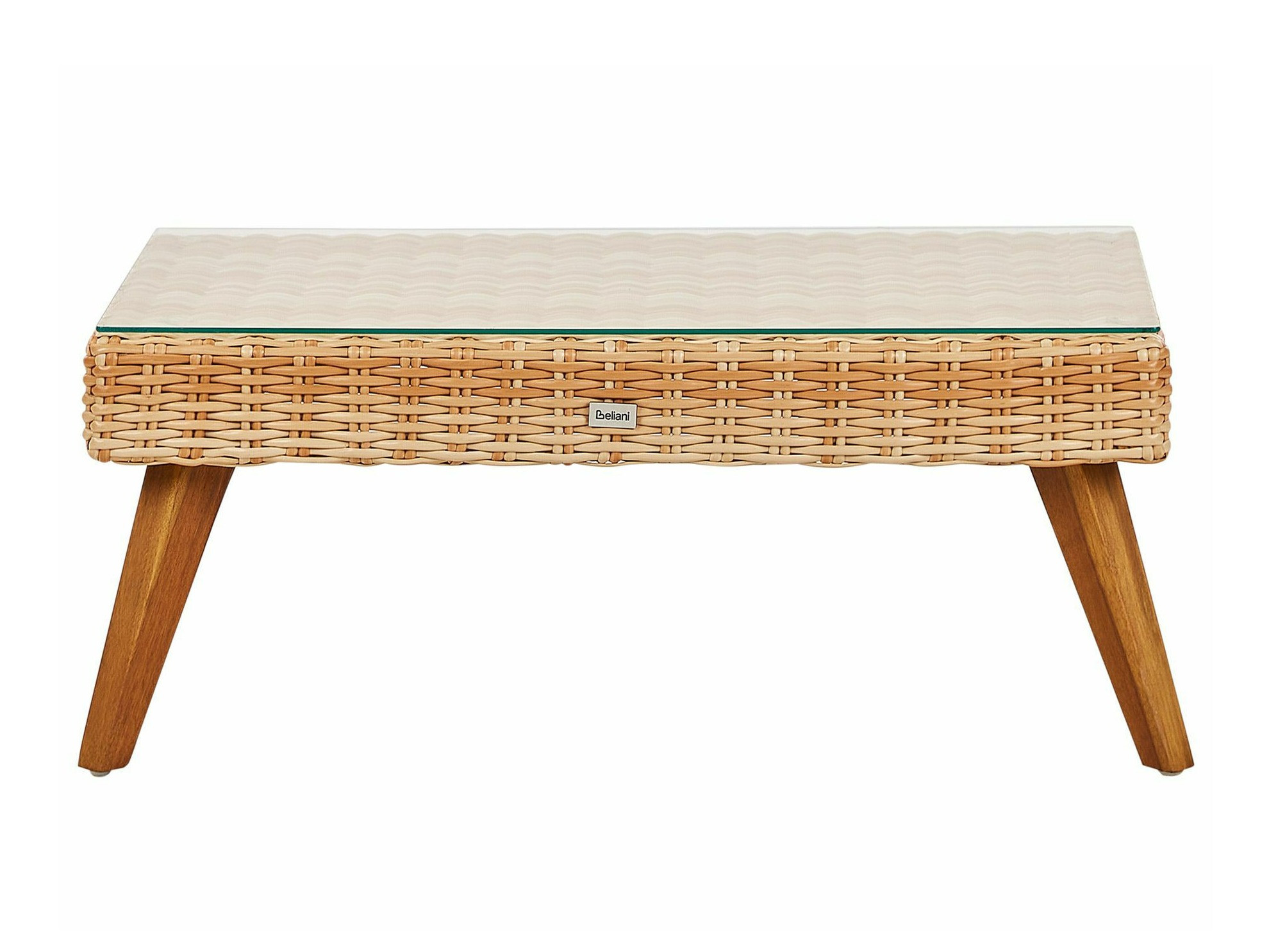 Komplet vrtnega pohištva Berwyn 2626 (Svetlo rjava + Bela)