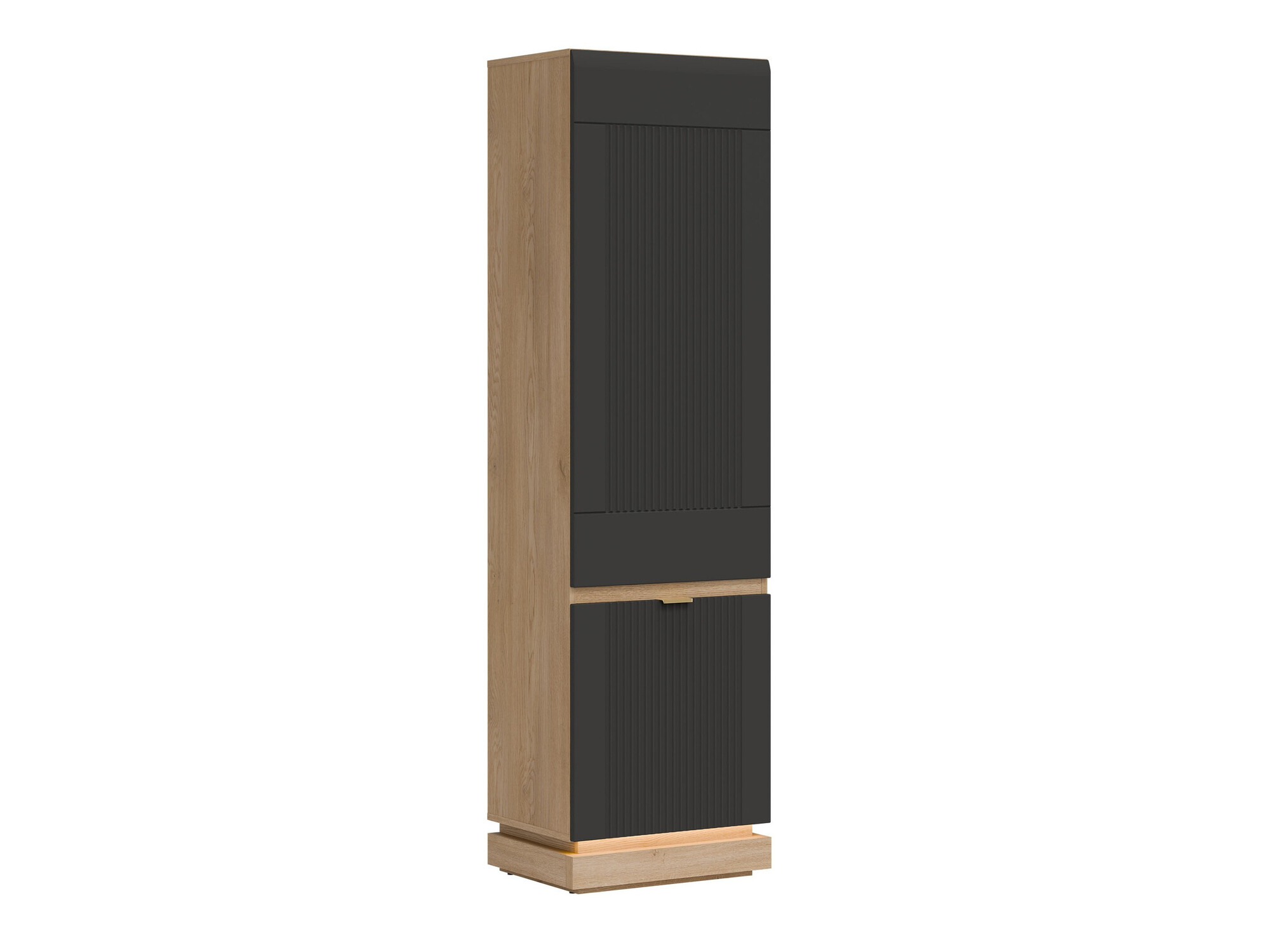 Regal Teselbu 112 (Antracit + Hrast)