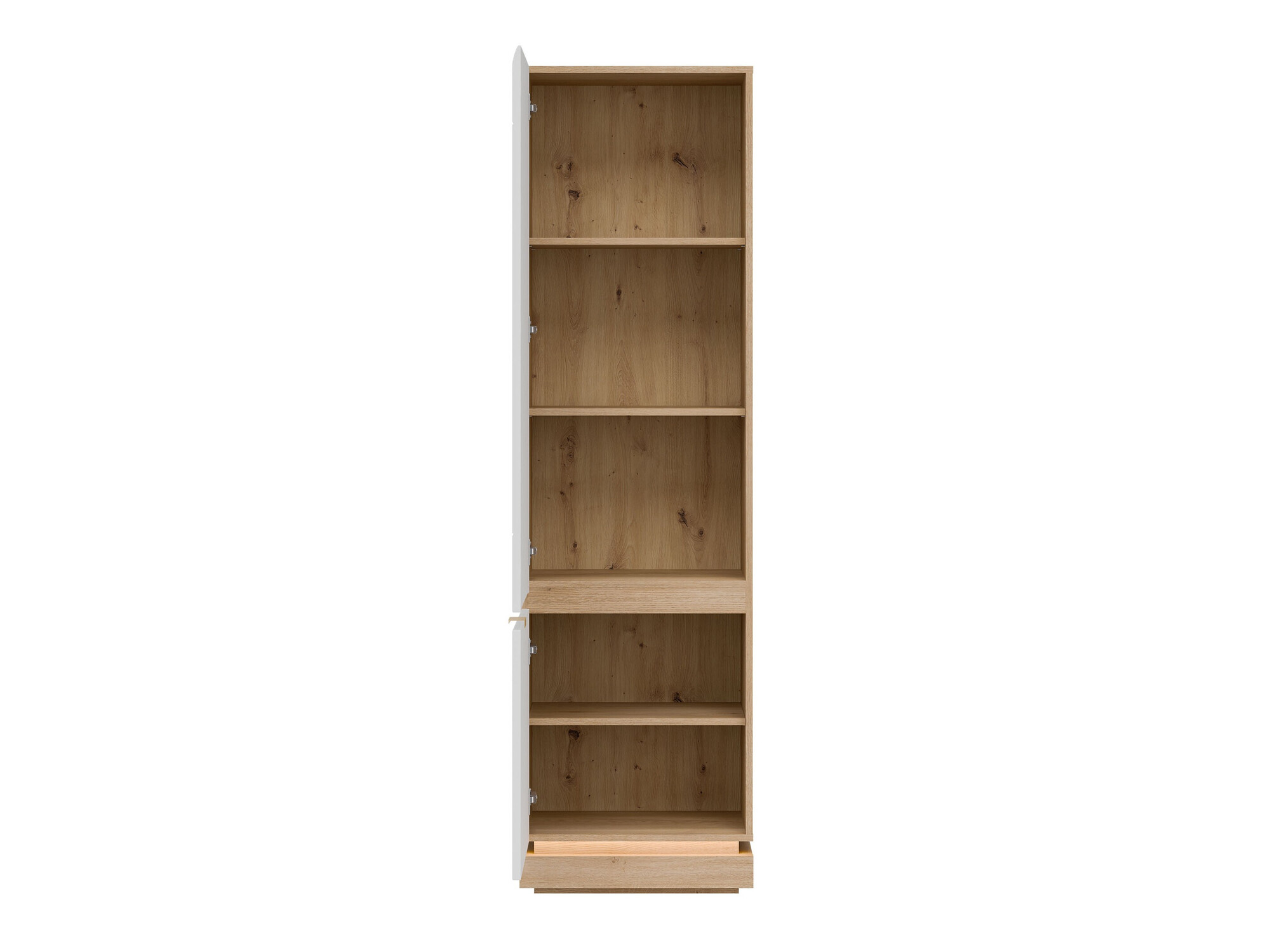 Regal Teselbu 112 (Bela + Hrast)