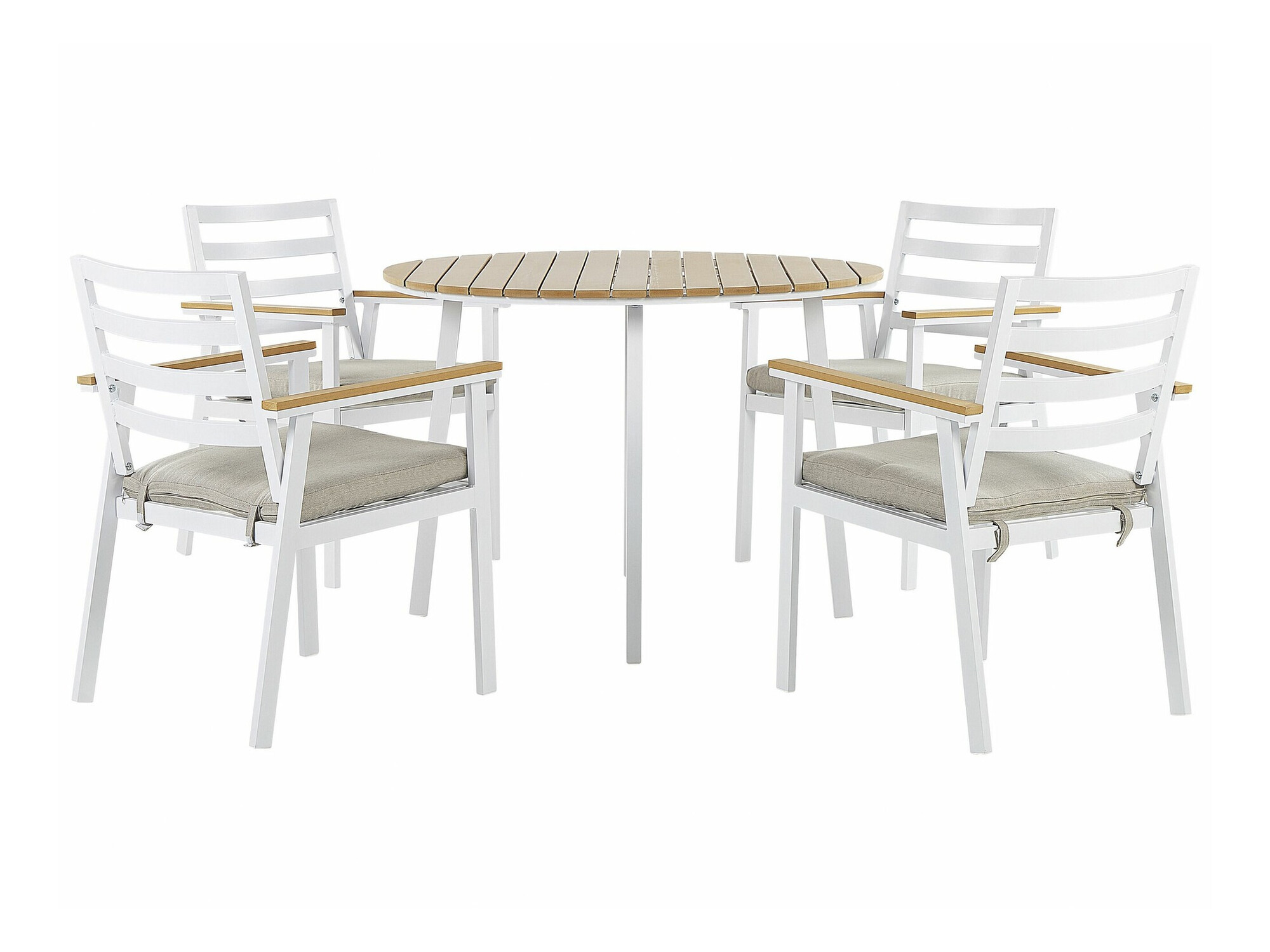 Komplet mize in stolov Berwyn 2629 (Bež)