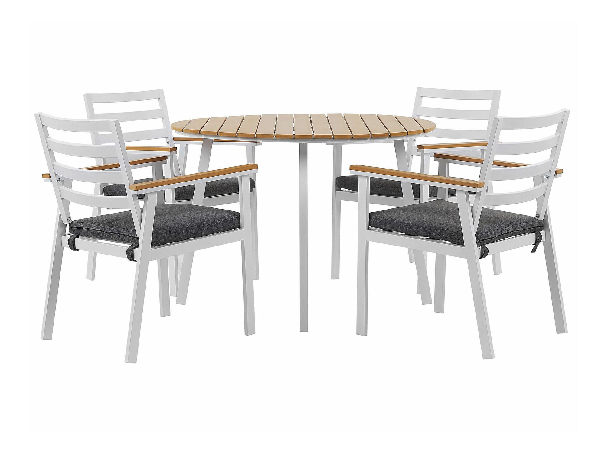 Komplet mize in stolov Berwyn 2629 (Siva)