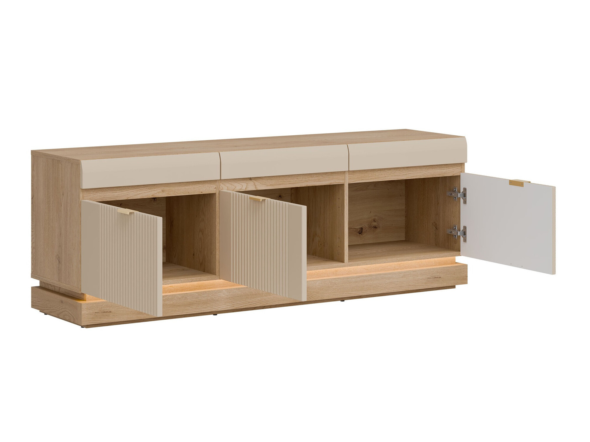 Komplet za dnevno sobo Teselbu 116 (Kašmir + Hrast)