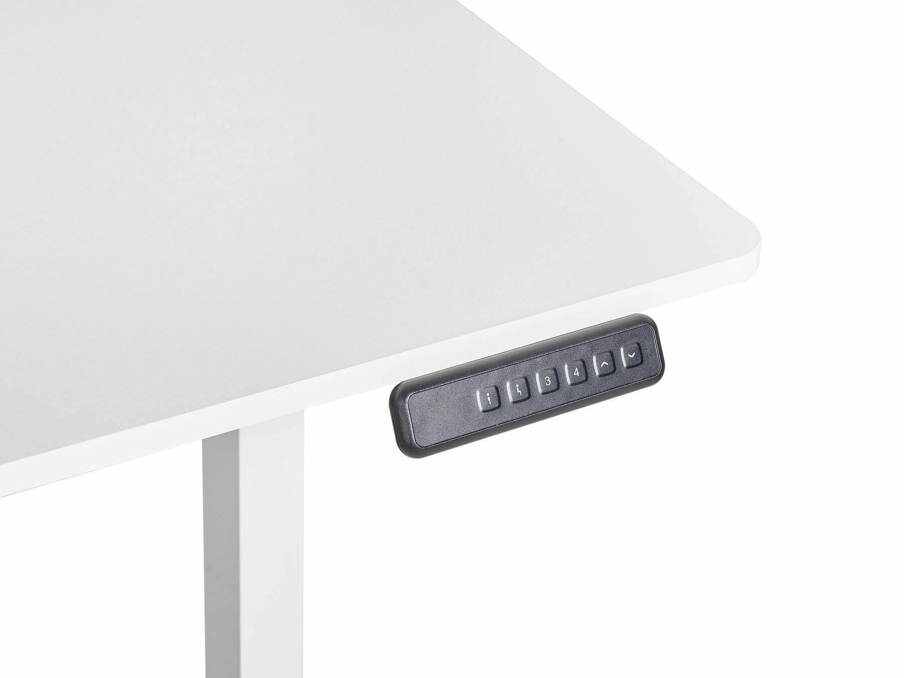 Dvižna pisalna miza Berwyn 2639 (Bela)