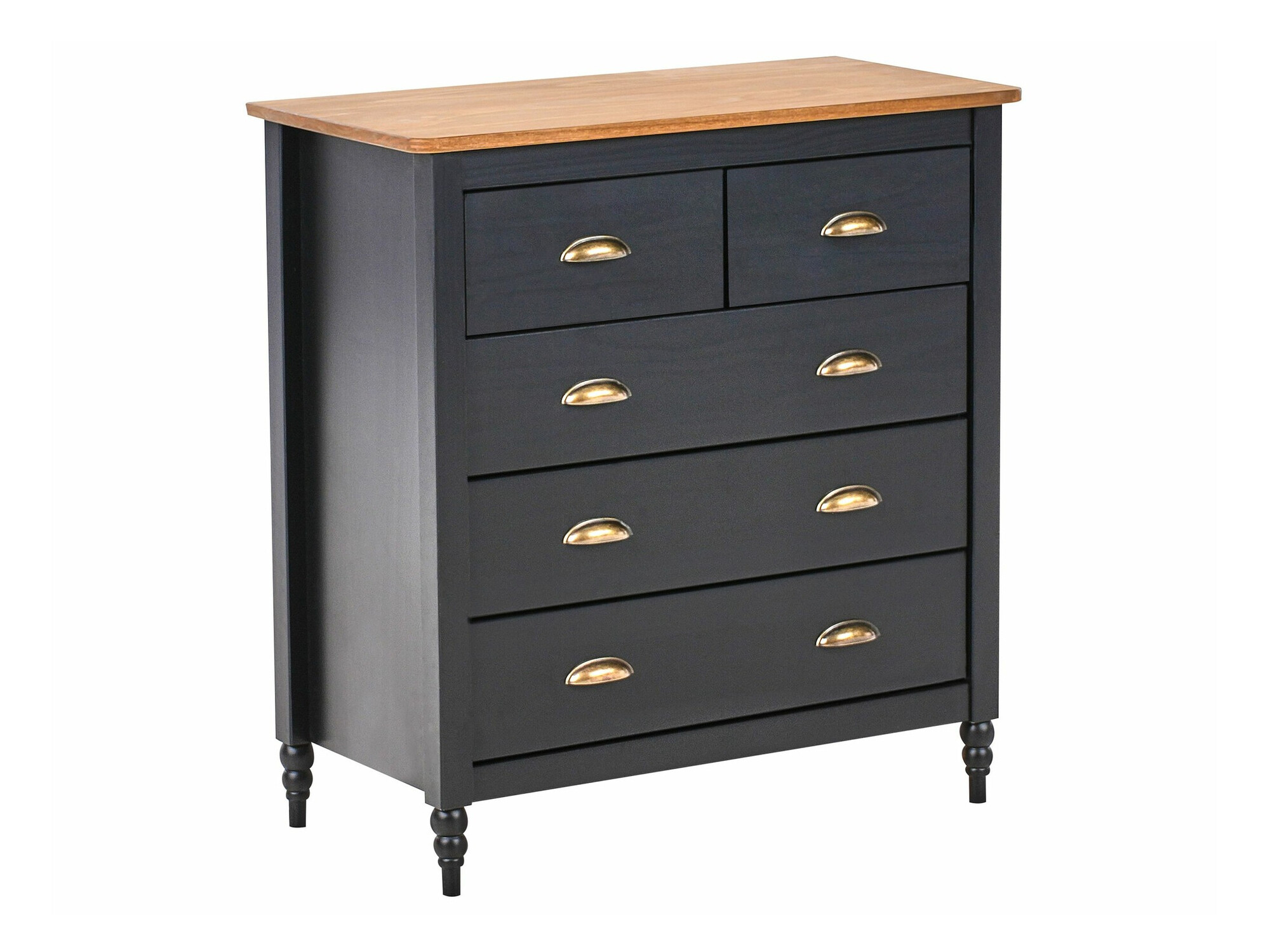 Komoda Berwyn 2641 (Črna)