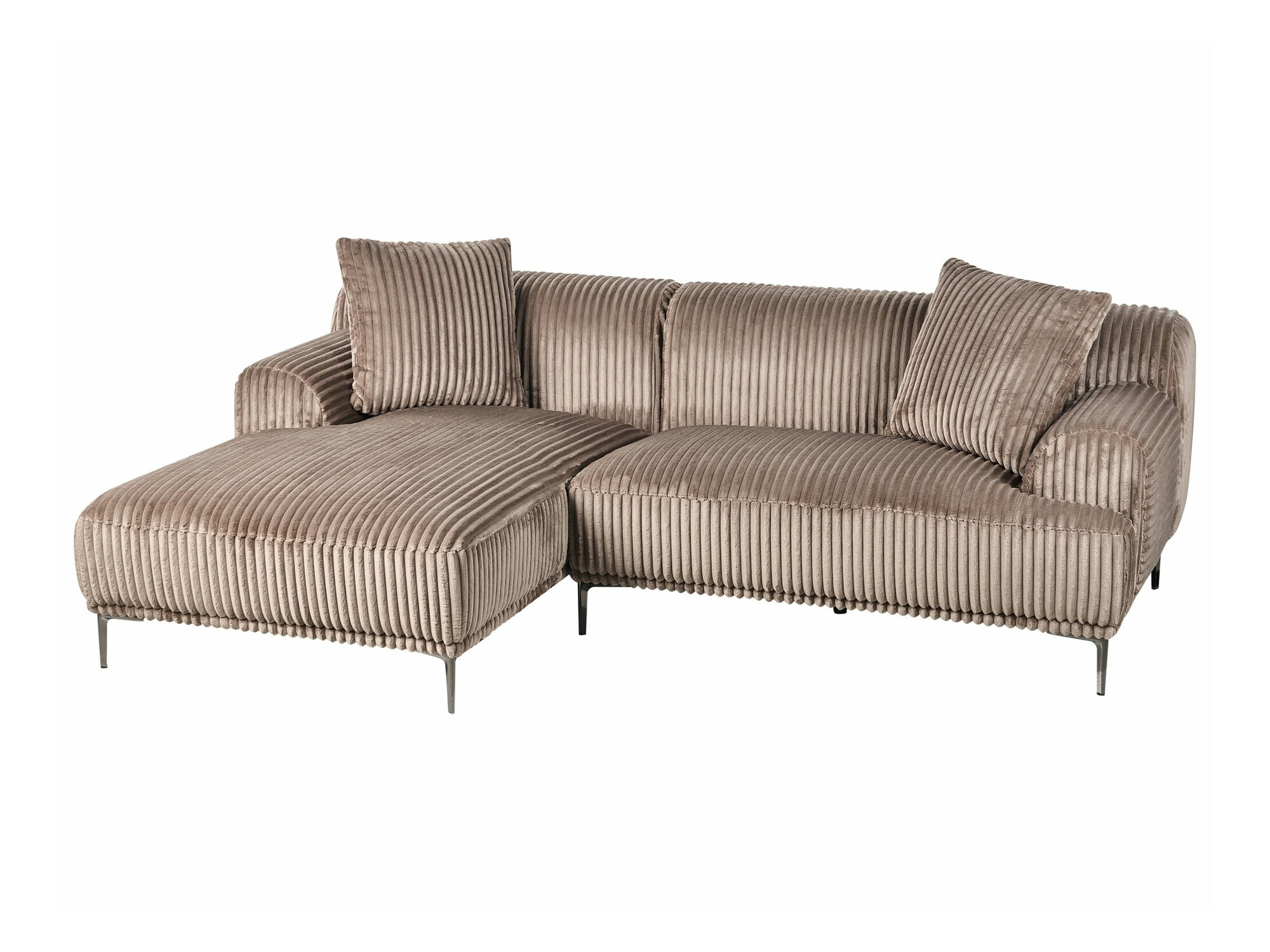 Kotna garnitura Berwyn 2640 (Svetlo rjava)