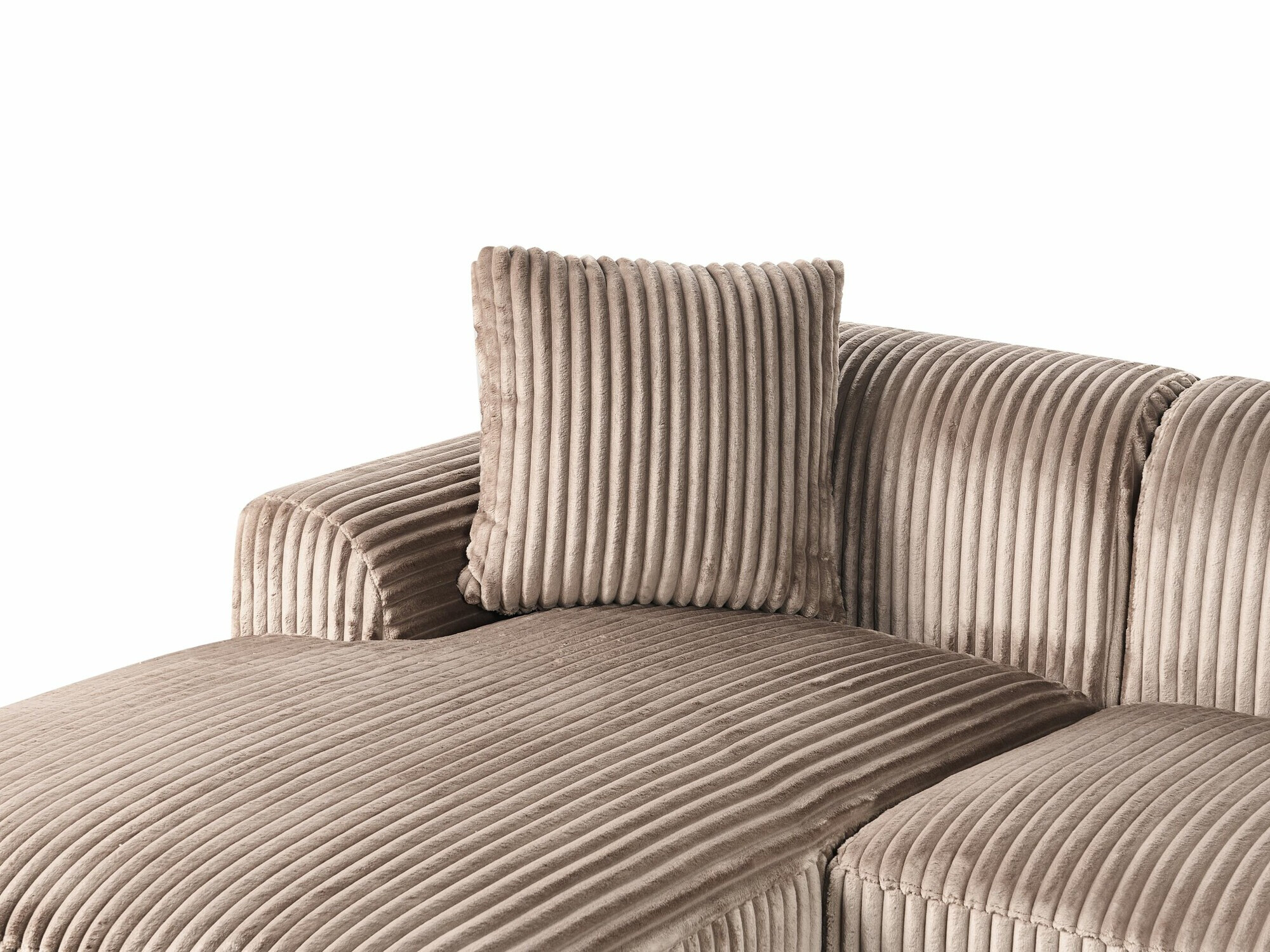 Kotna garnitura Berwyn 2640 (Svetlo rjava)