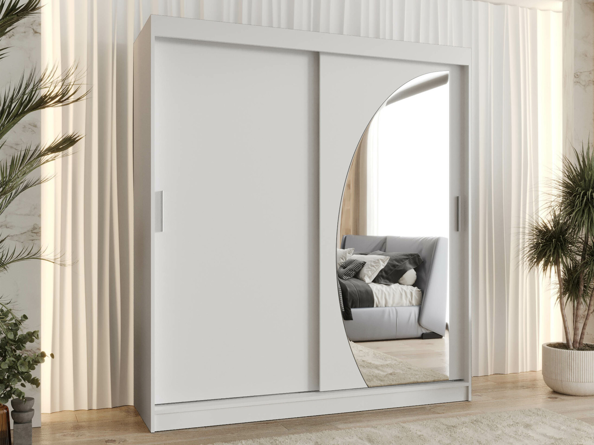 Garderobna omara Hartford 506 (Bela)