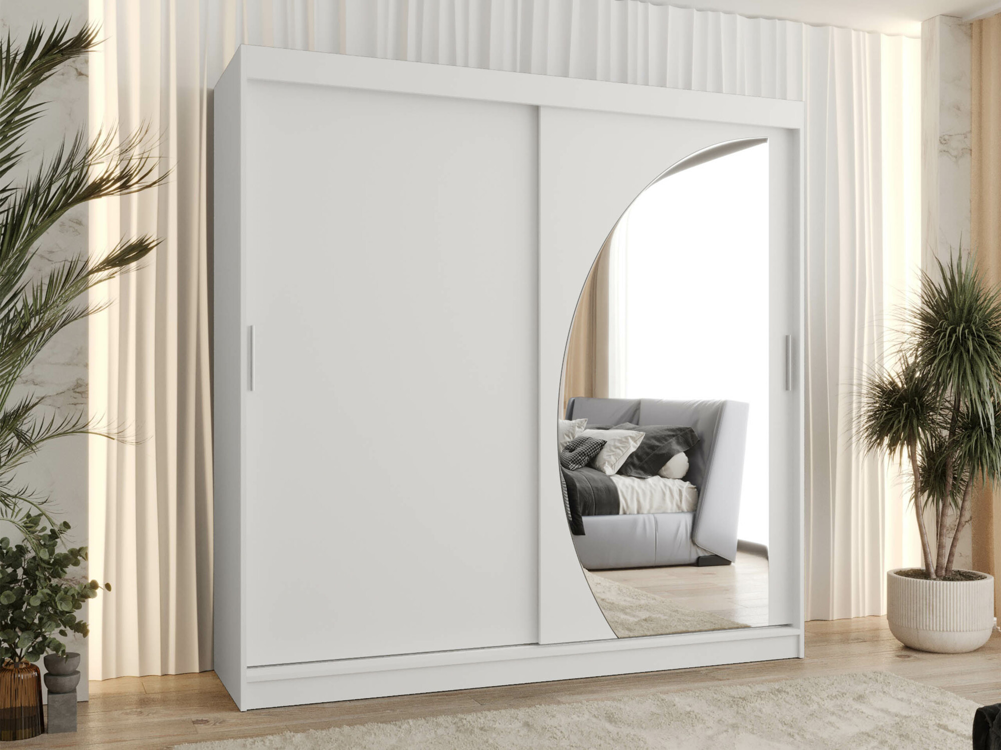 Garderobna omara Hartford 507 (Bela)
