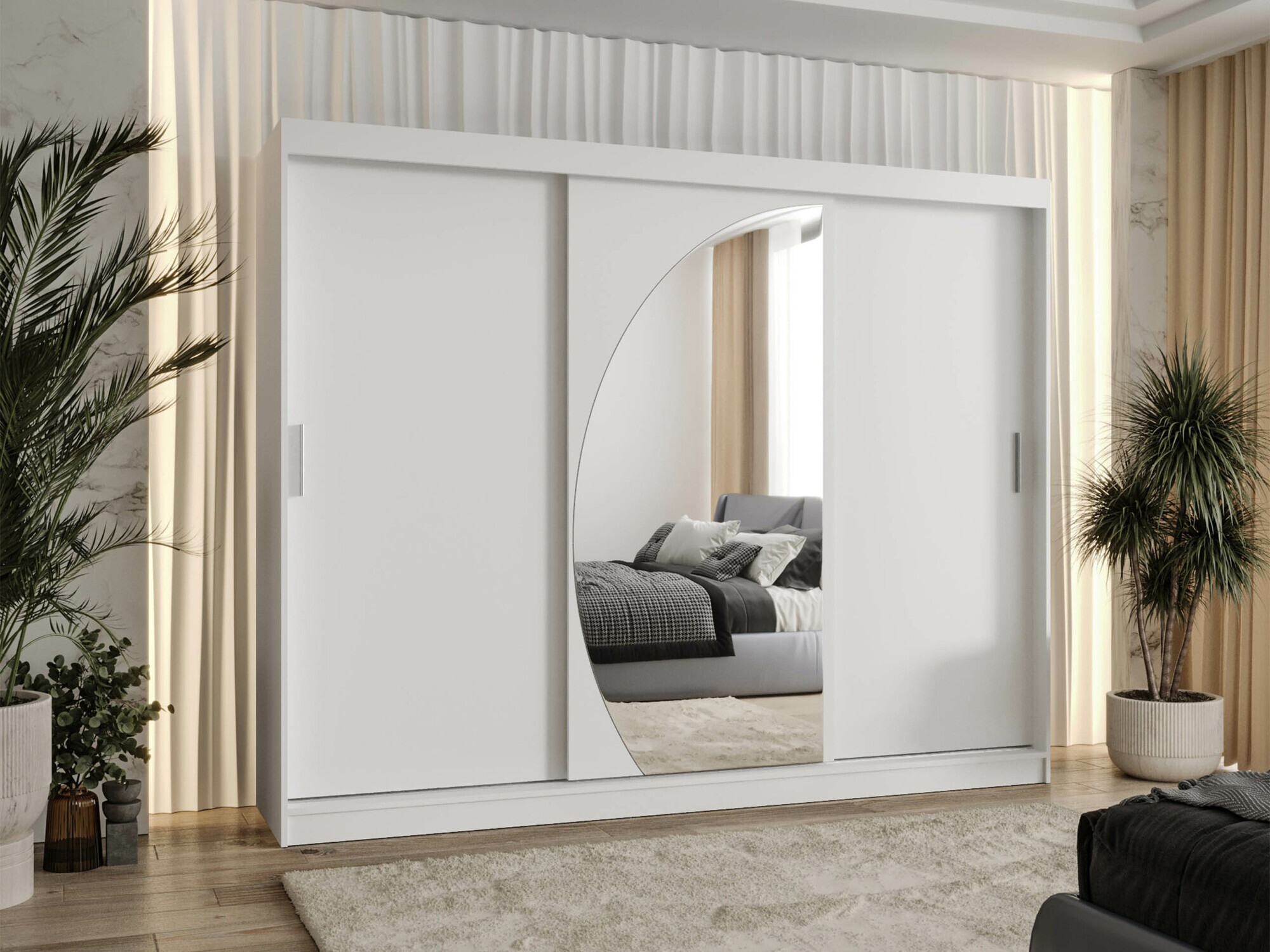 Garderobna omara Hartford 508 (Bela)