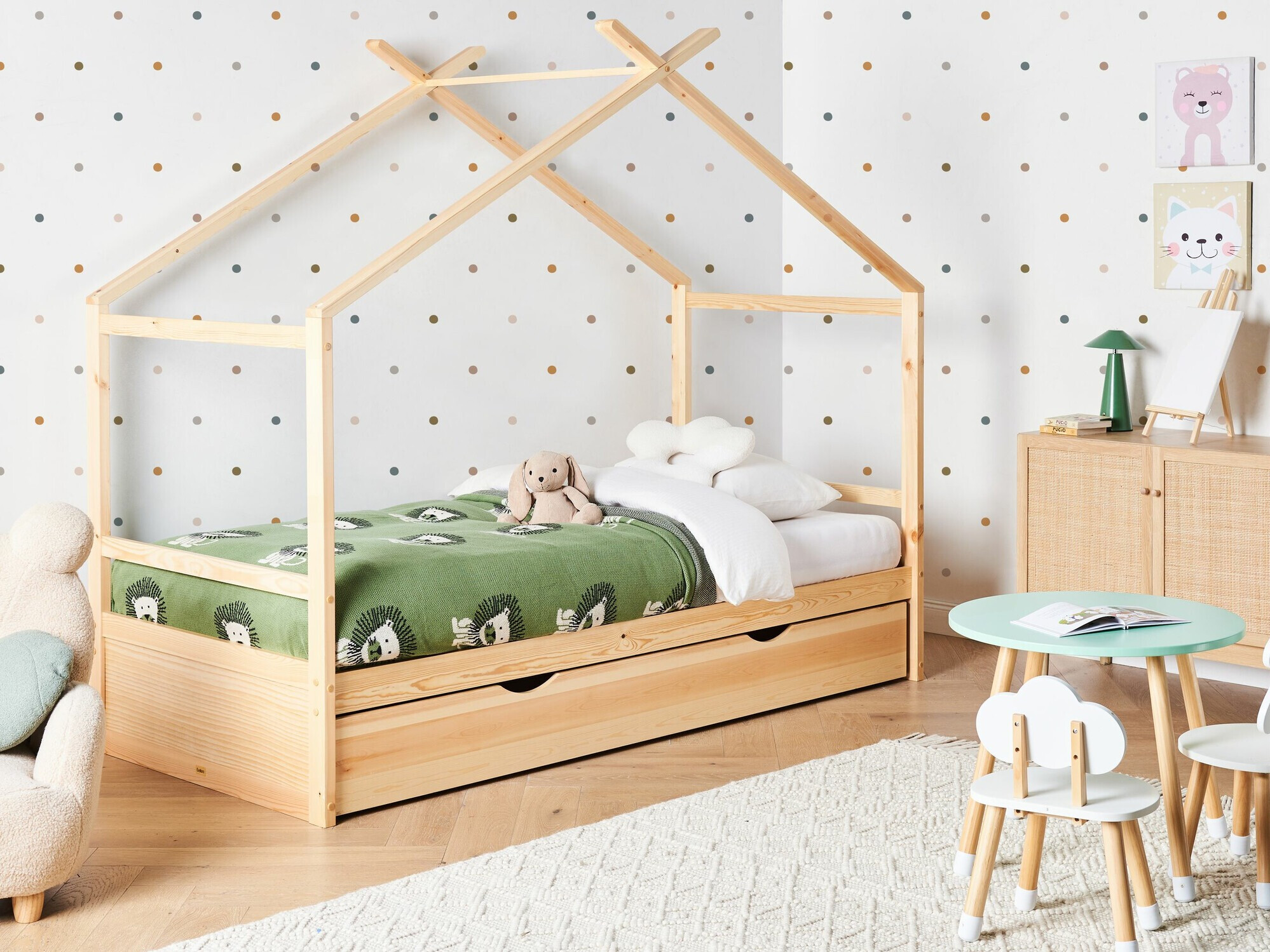 Postelja Berwyn 2652 (Svetel les)