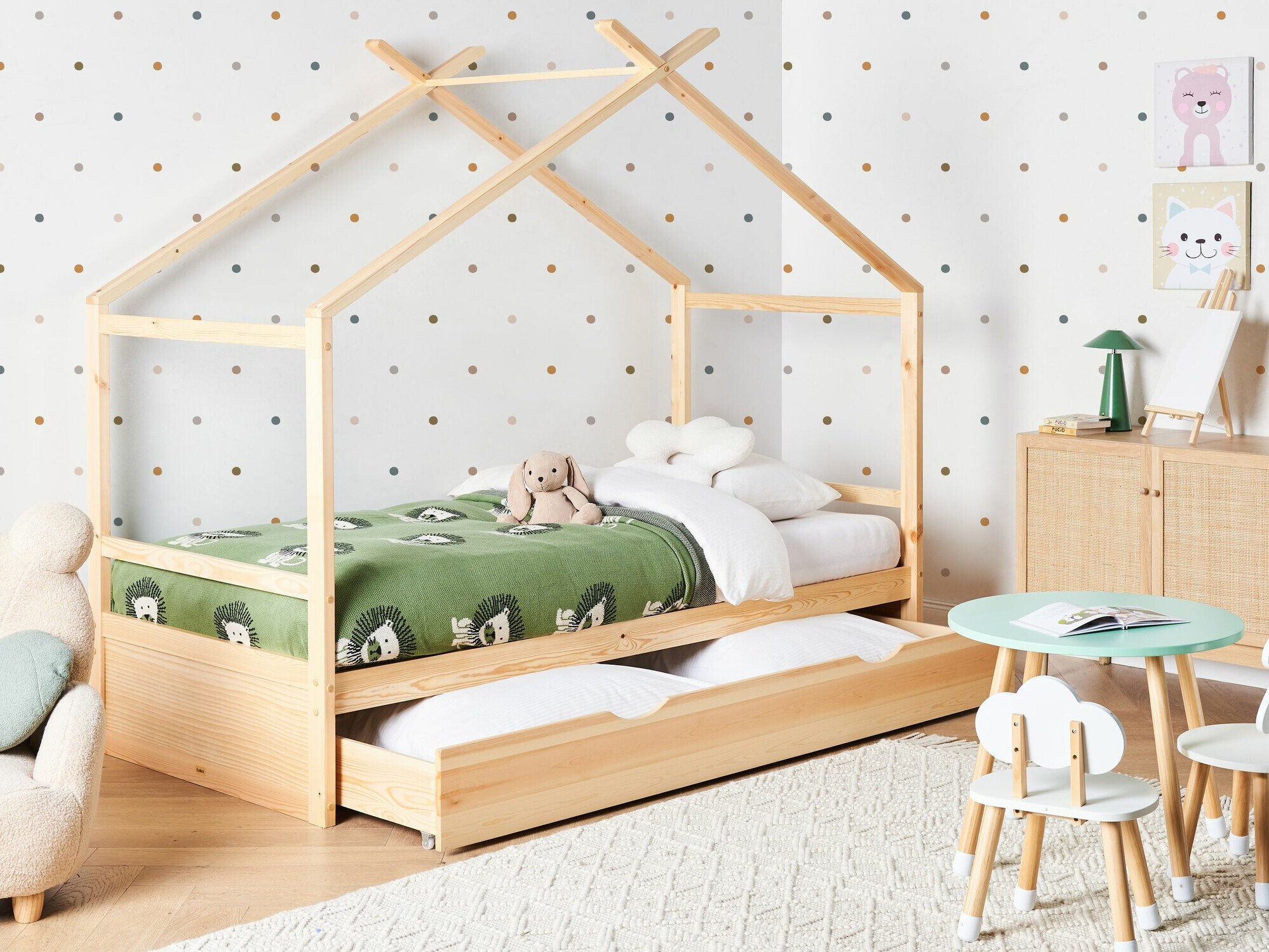 Postelja Berwyn 2652 (Svetel les)