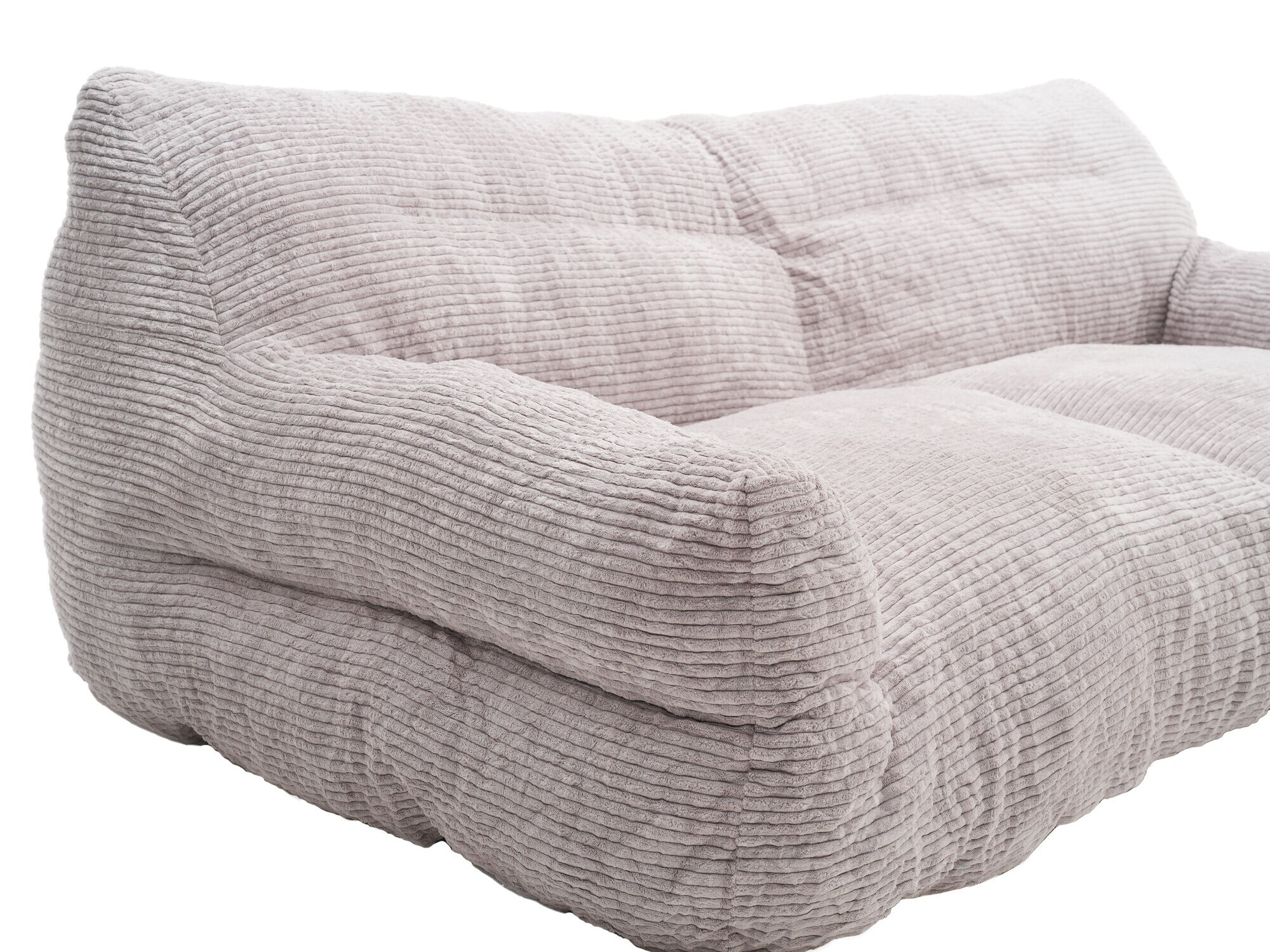 Sedežna vreča v obliki kavča Pasco 100 (Svetlo siva)